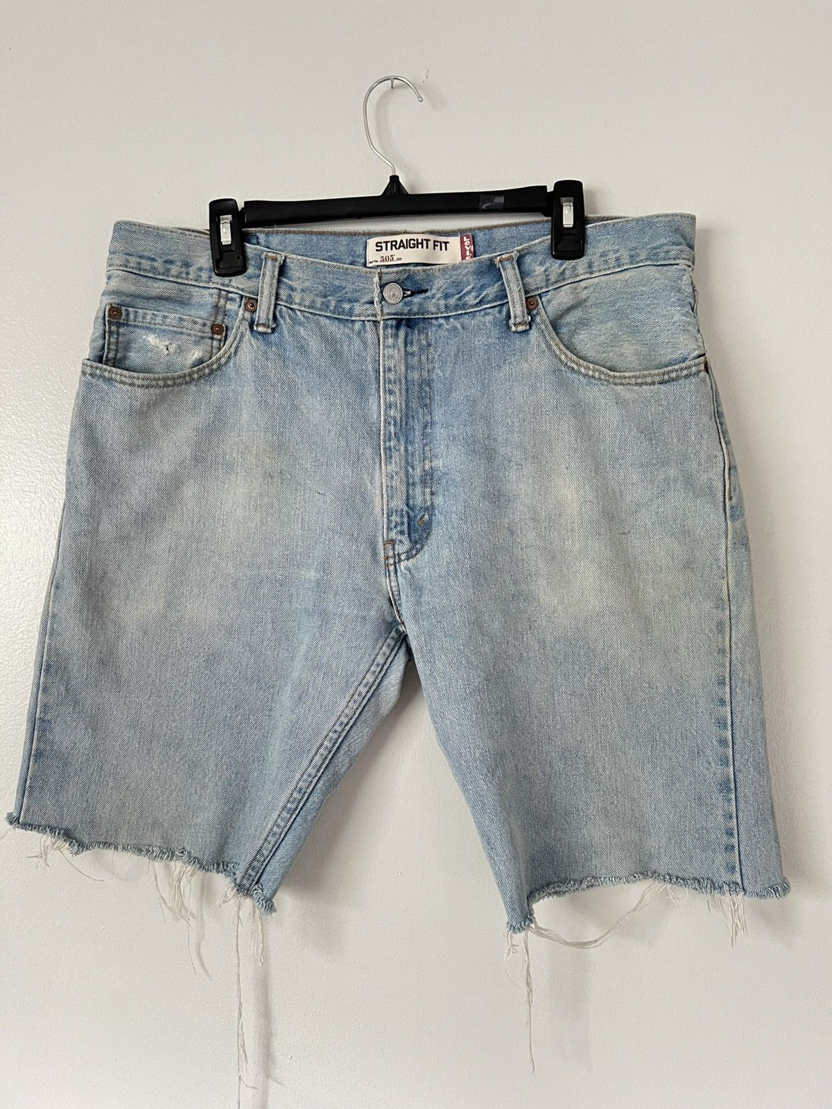 Levi's × Vintage Vintage Levi’s 505 Cutoff Shorts - W36 Size US 36 / EU 52 - 1 Thumbnail