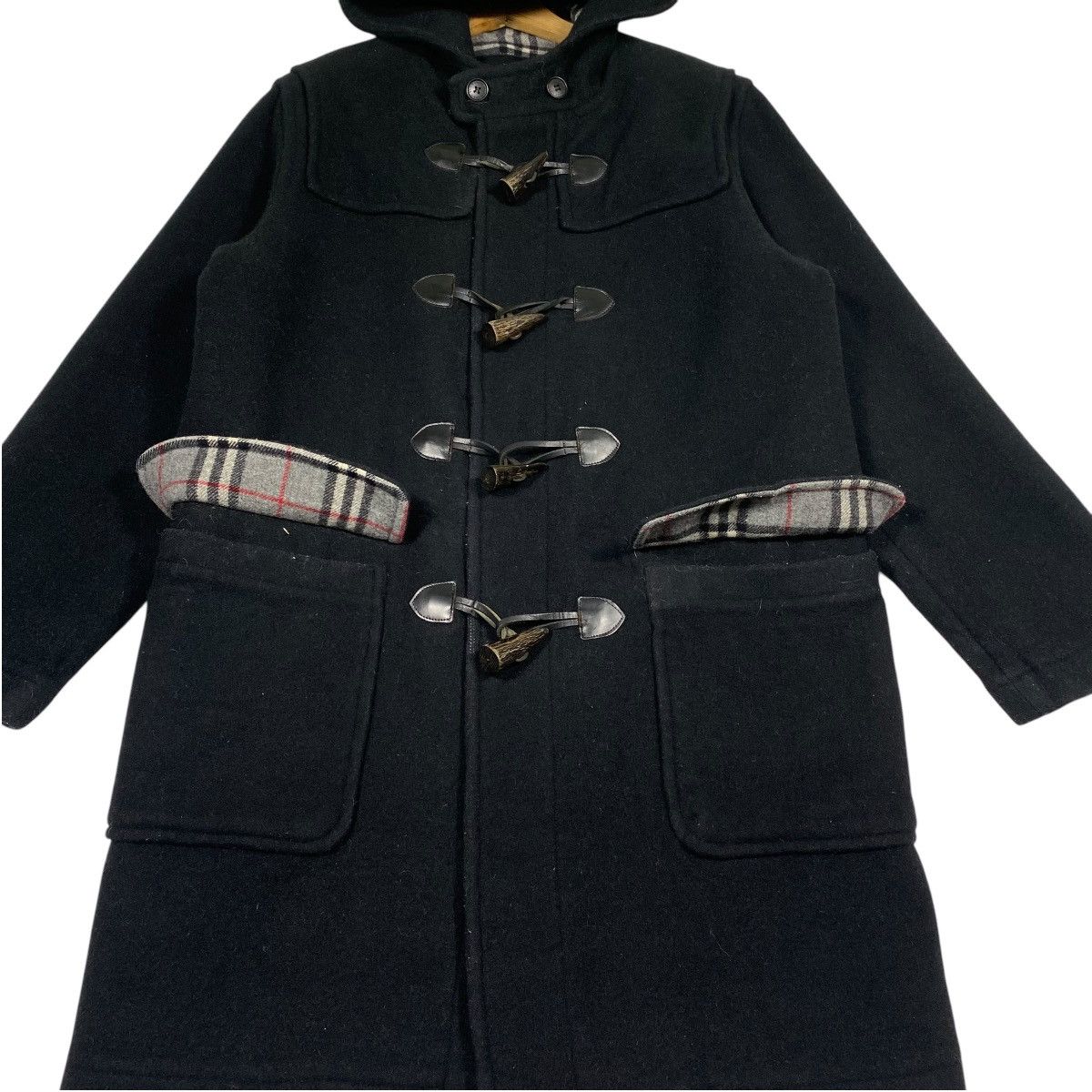 Burberry × Burberry Prorsum Vintage Burberry London Blue Label Nova Check Duffer Coat Size US M / EU 48-50 / 2 - 6 Thumbnail