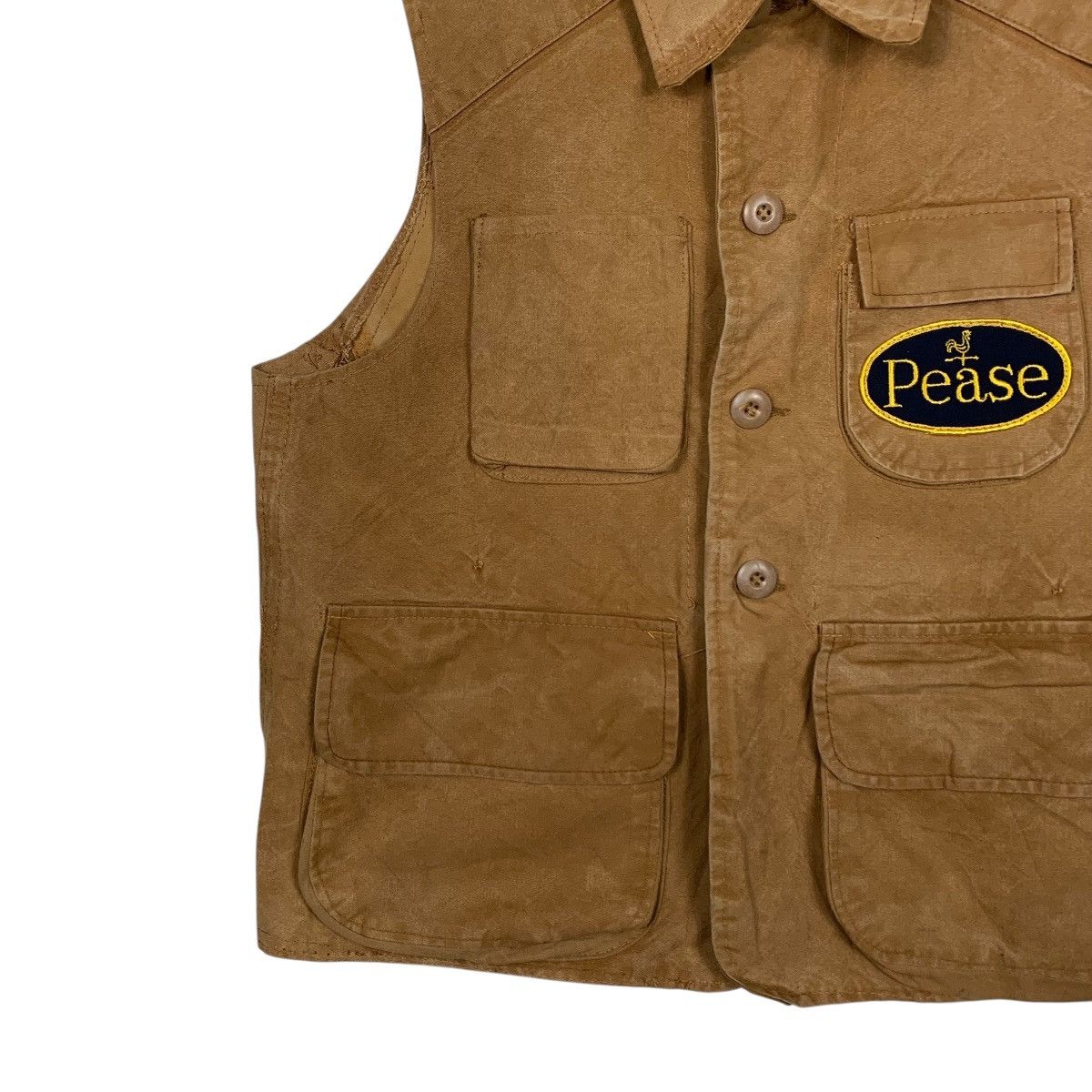 Japanese Brand Pease Duck Canvas Hunting Vest Size US M / EU 48-50 / 2 - 3 Thumbnail
