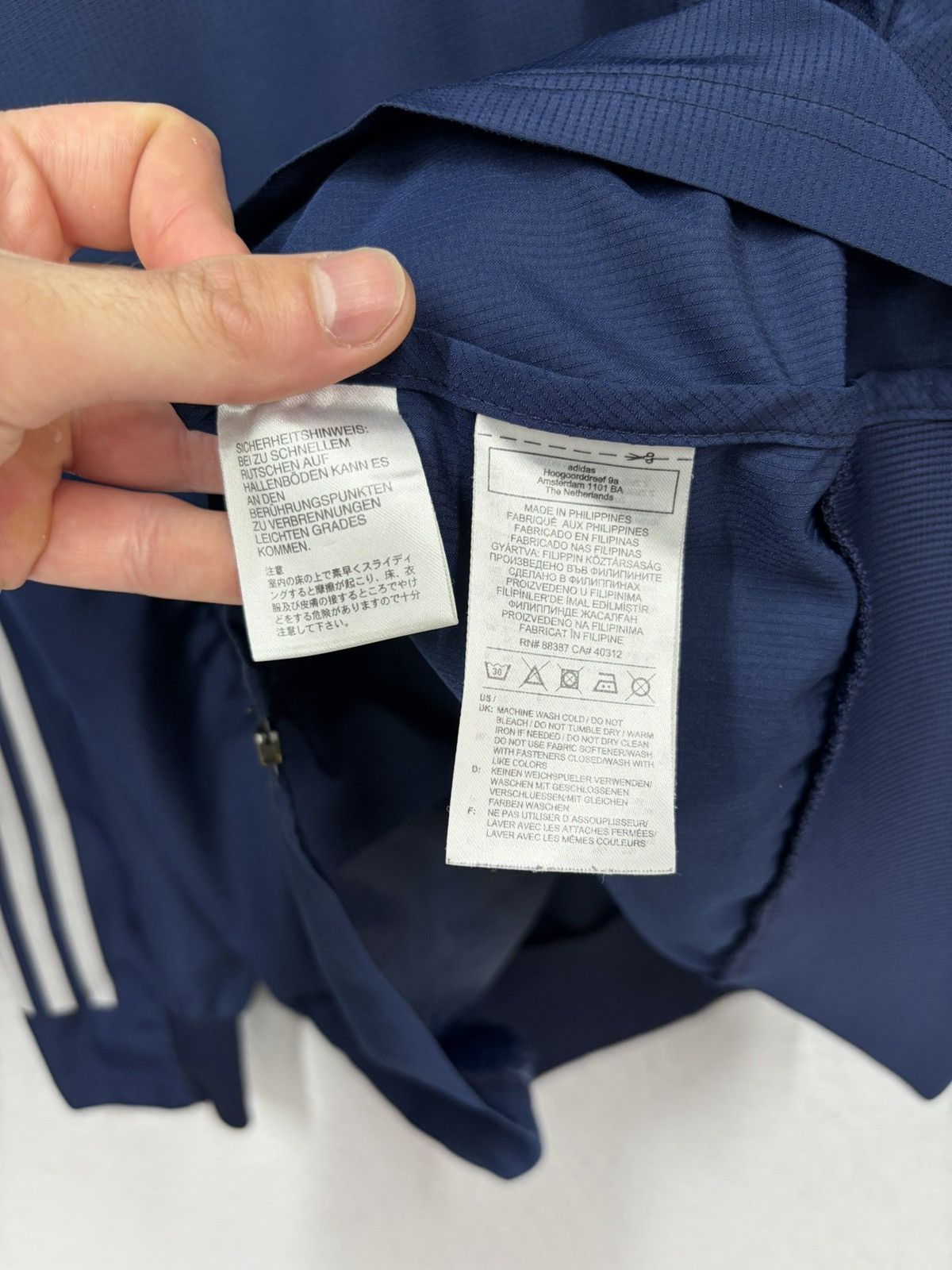Adidas Adidas Spain National Team Track Jacket Navy Football Traini Size US L / EU 52-54 / 3 - 15 Thumbnail