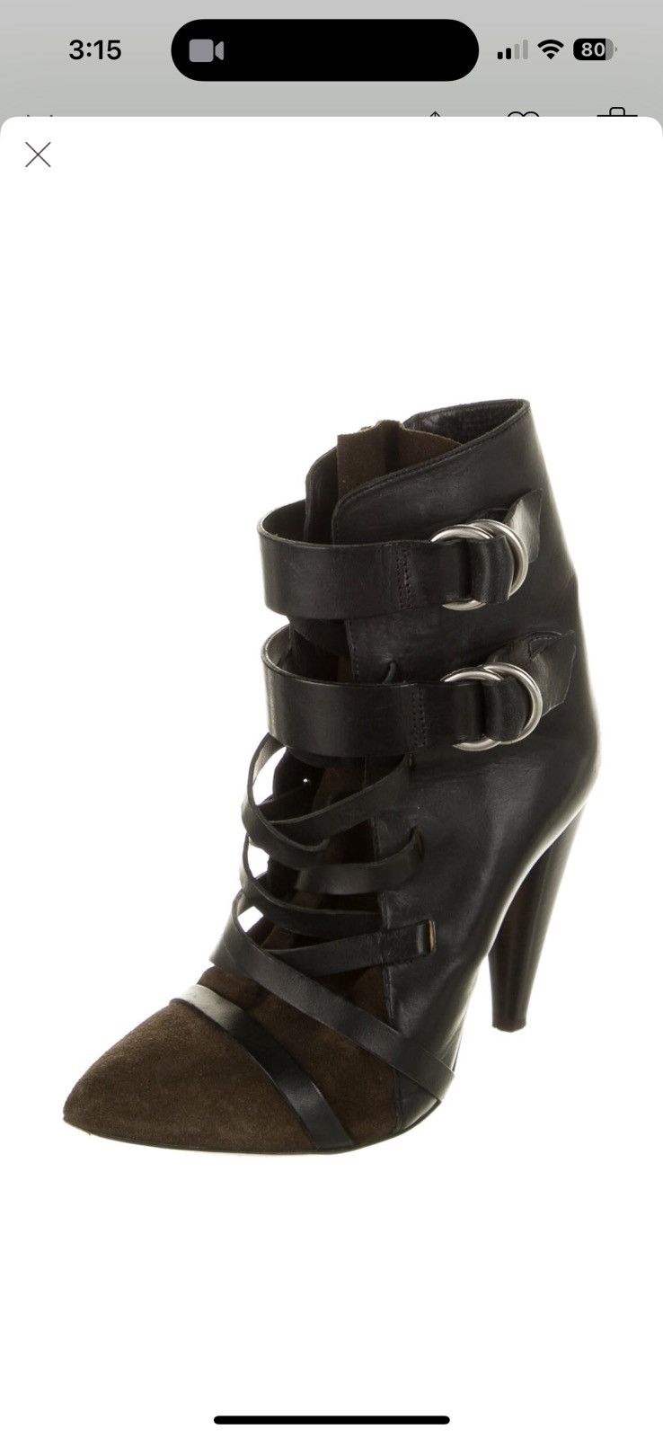 Isabel Marant Isabel marant leather boots Size US 5 / IT 35 - 1 Thumbnail