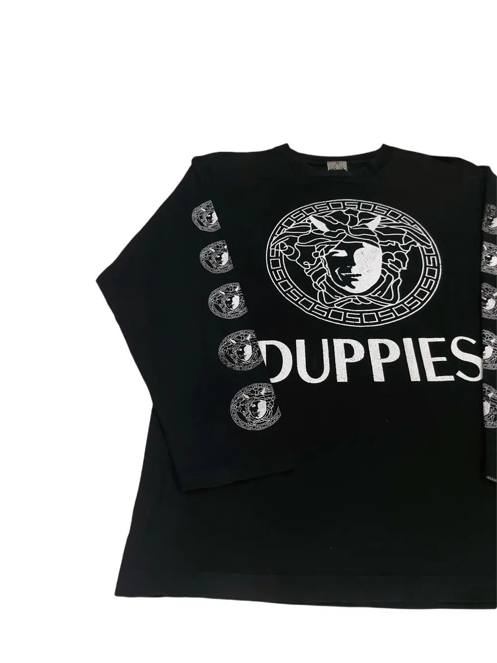 If Six Was Nine Rare! 50 Duppies Babylon Versace Parody L/S Tee Size US XL / EU 56 / 4 - 3 Thumbnail