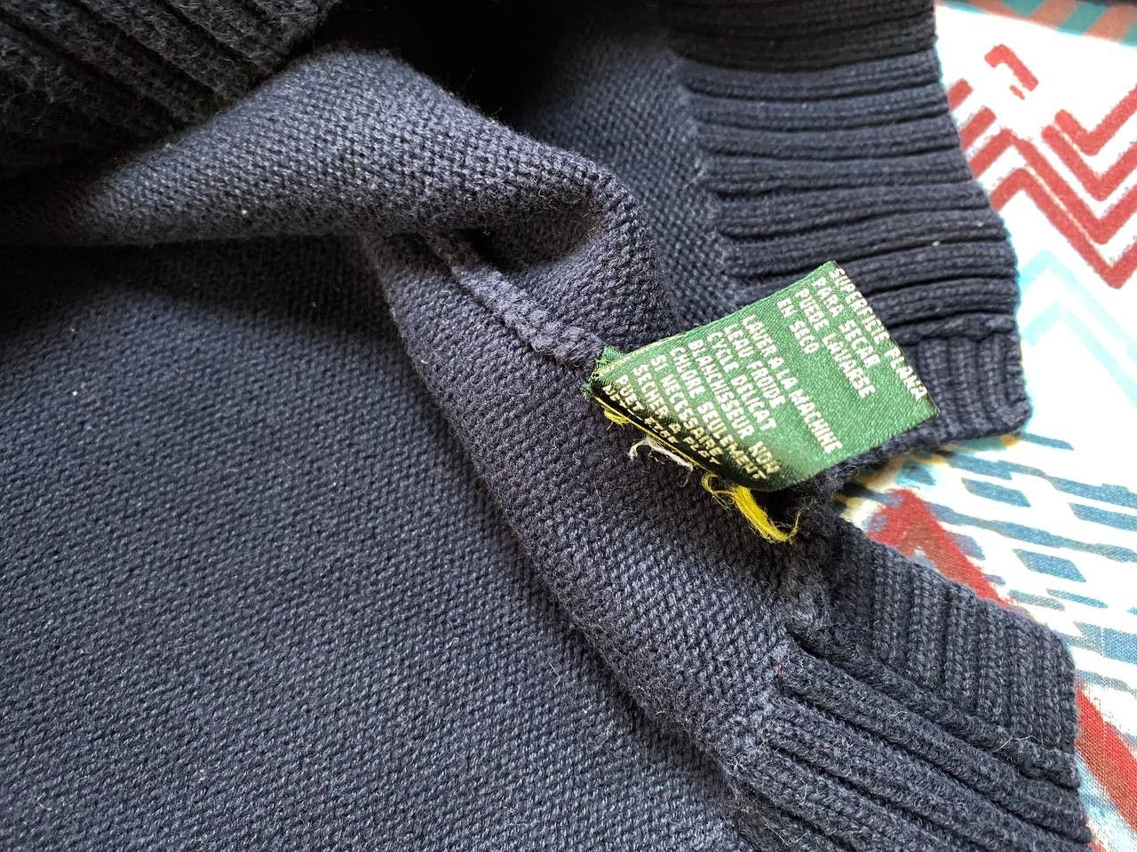 Polo Ralph Lauren Vintage Polo Ralph Lauren Navajo Knit Cardigan Size US XL / EU 56 / 4 - 4 Thumbnail