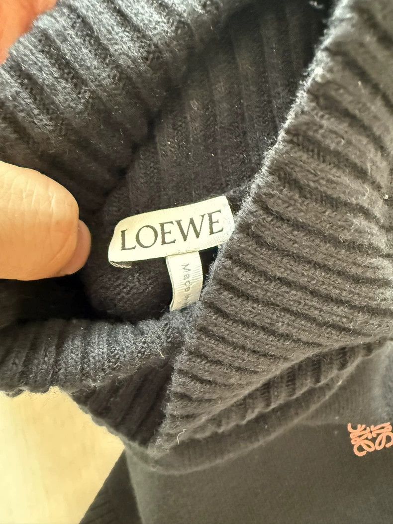 Loewe LOEWE Black high collar sweater, Size US M / EU 48-50 / 2 - 8 Thumbnail
