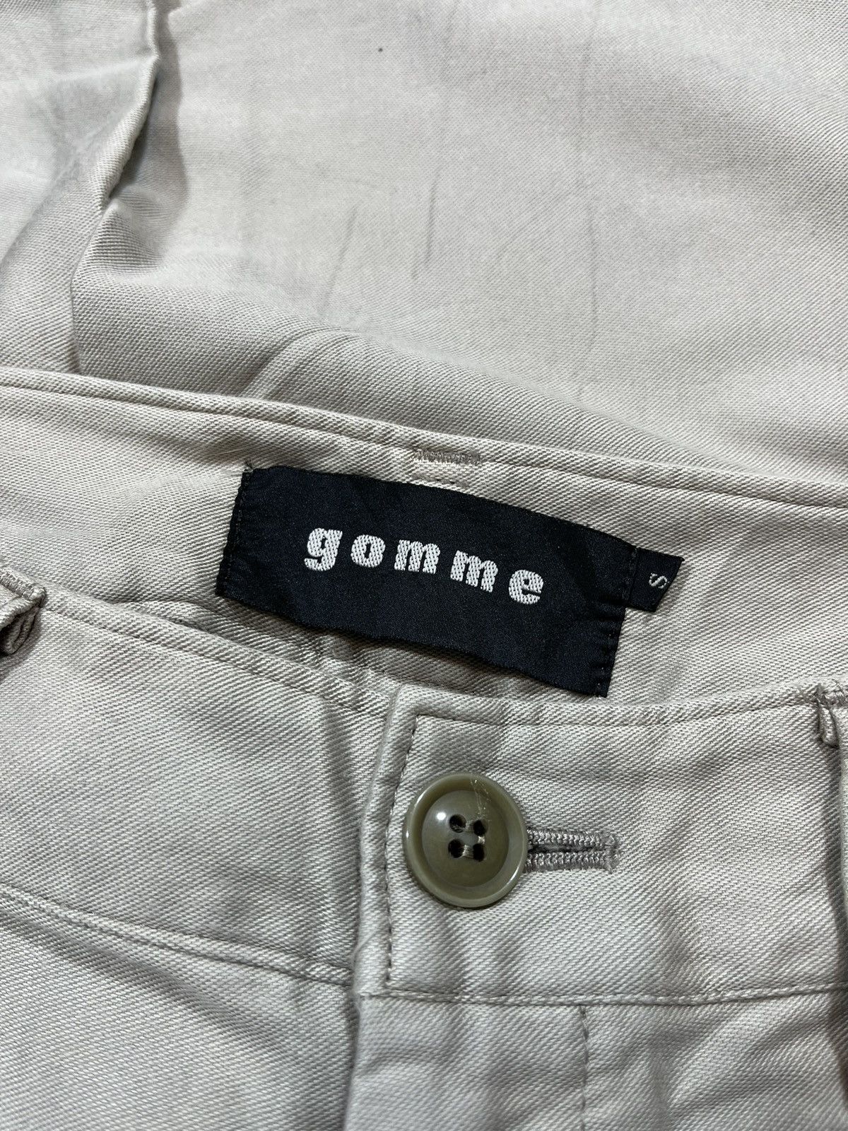 Yohji Yamamoto × gomme Gomme Ankle Pant / Hakama Drop Crotch Style Size US 27 - 7 Thumbnail
