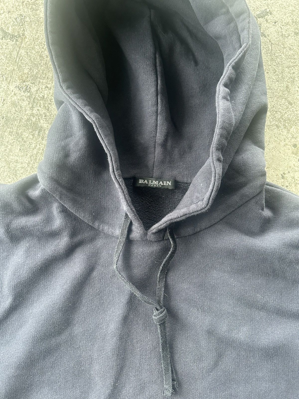 Balmain Balmain Homme SS11 Black Biker Hoodie Decarnin Size US M / EU 48-50 / 2 - 6 Thumbnail