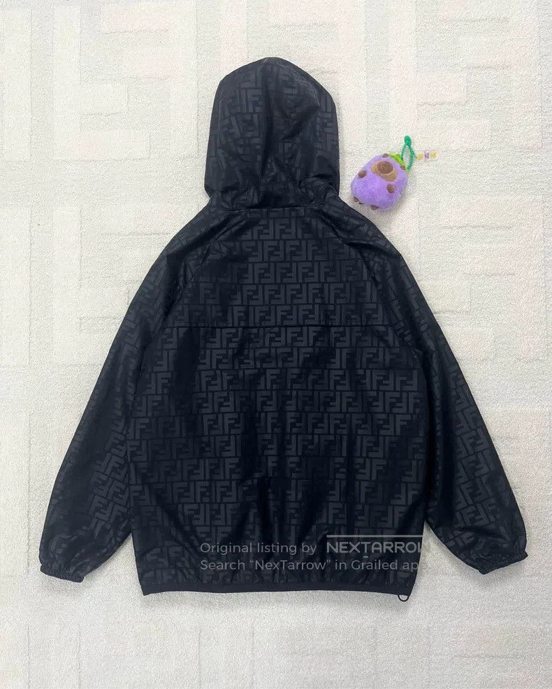 Fendi Fendi Black Two-Sided Zip Jacket Size S / US 4 / IT 40 - 2 Thumbnail