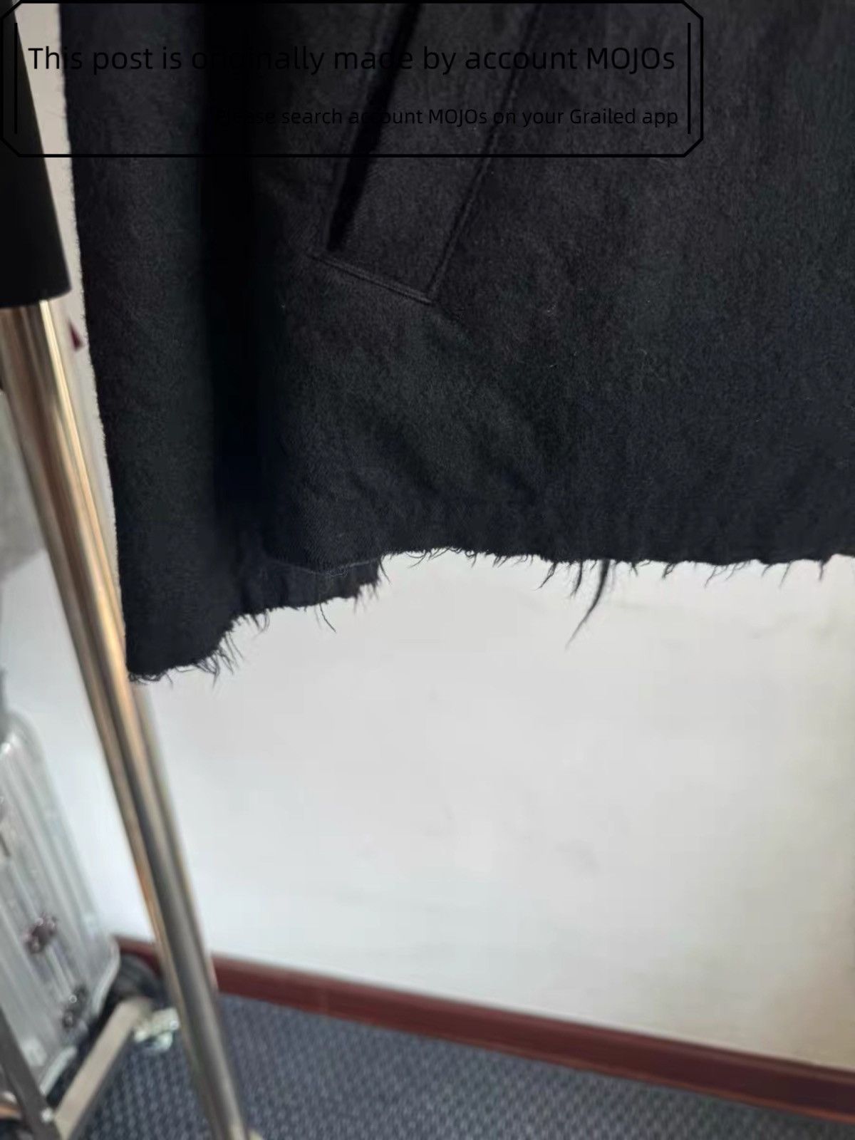 Comme des Garcons Homme Sz M Comme Des Garcons Homme Distressed Zip-up Jacket mojos6 Size US M / EU 48-50 / 2 - 6 Thumbnail