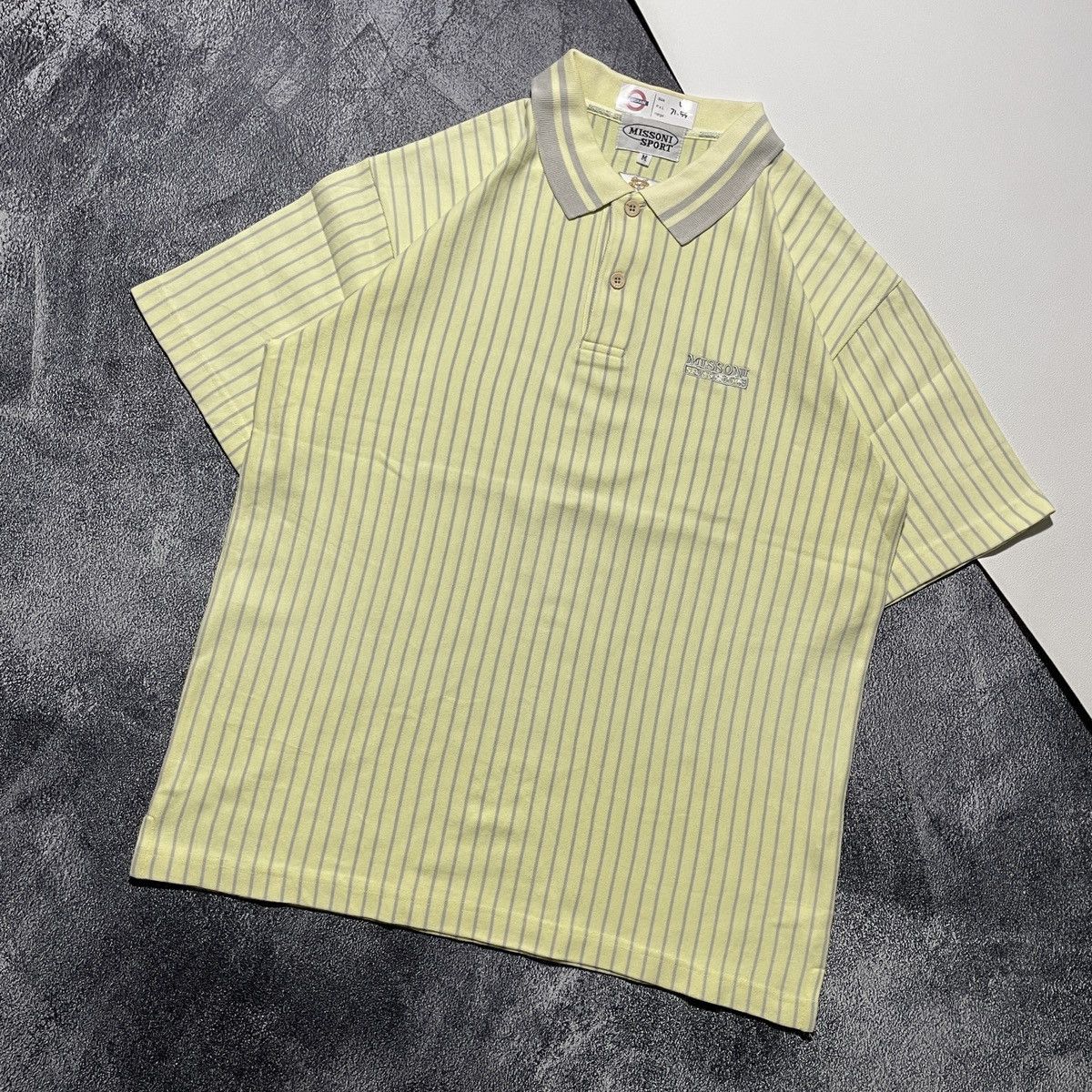 Missoni × Vintage Missoni Poloshirt Basic Size US L / EU 52-54 / 3 - 2 Thumbnail