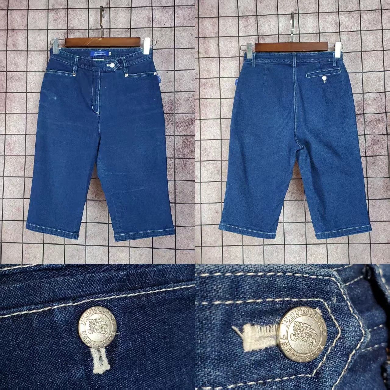 Burberry Burberry Denim Mid-Length Shorts - dmc Size US 38 / EU 54 - 1 Thumbnail