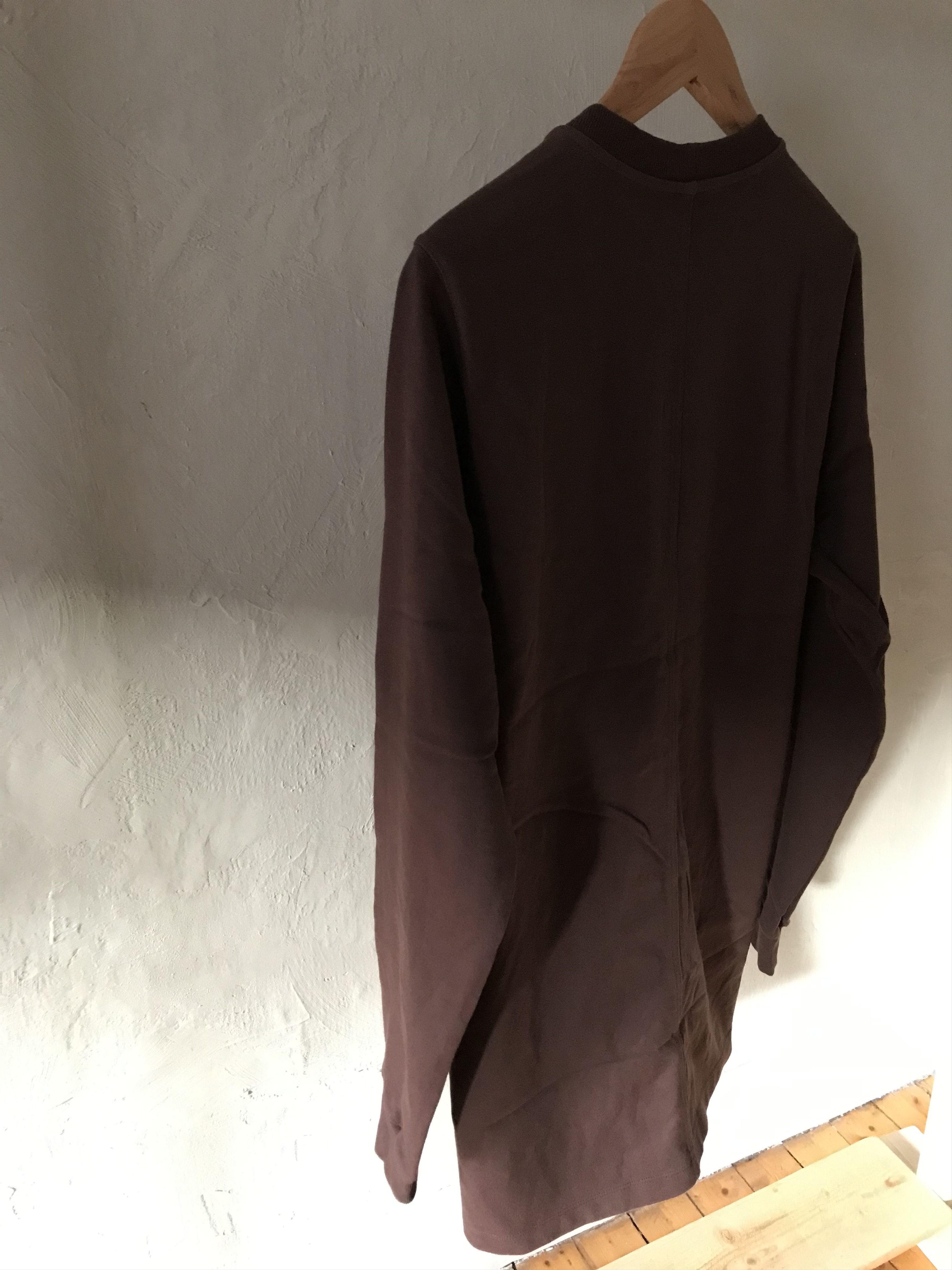 Rick Owens FW16 Rick Owens "Mastodon" jumbo sweatshirt, "macassar" Size US S / EU 44-46 / 1 - 9 Thumbnail