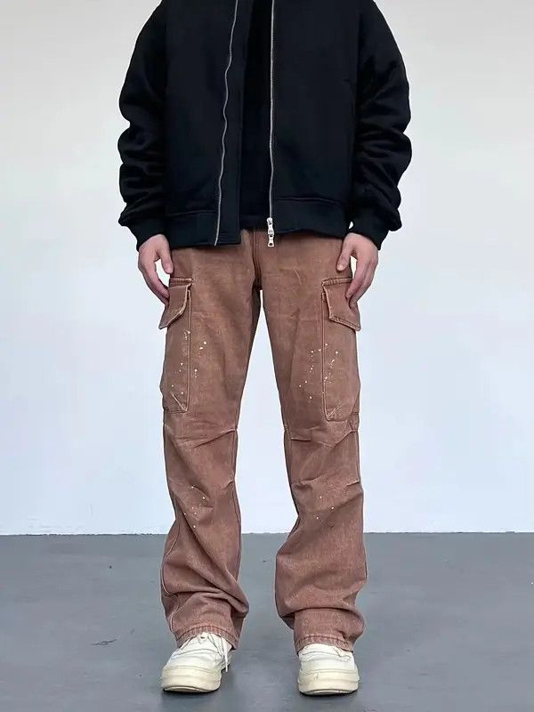 Vintage paint distressed cargo pants Size US 30 / EU 46 - 2 Thumbnail
