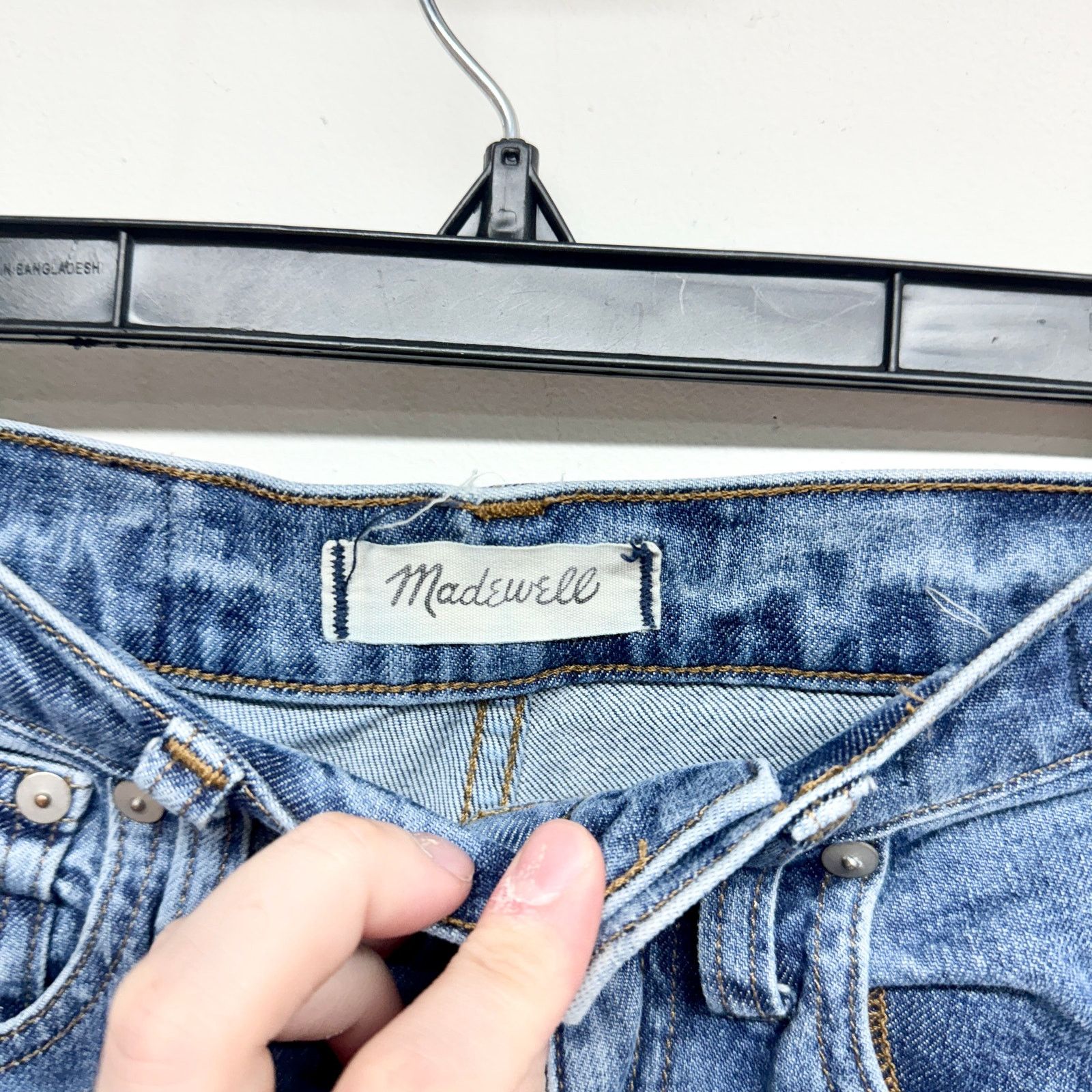 Madewell Madewell Women The High Rise Dark Washed Slim Boy Jean Sz 24 Size 24" / US 00 / IT 34 - 2 Thumbnail