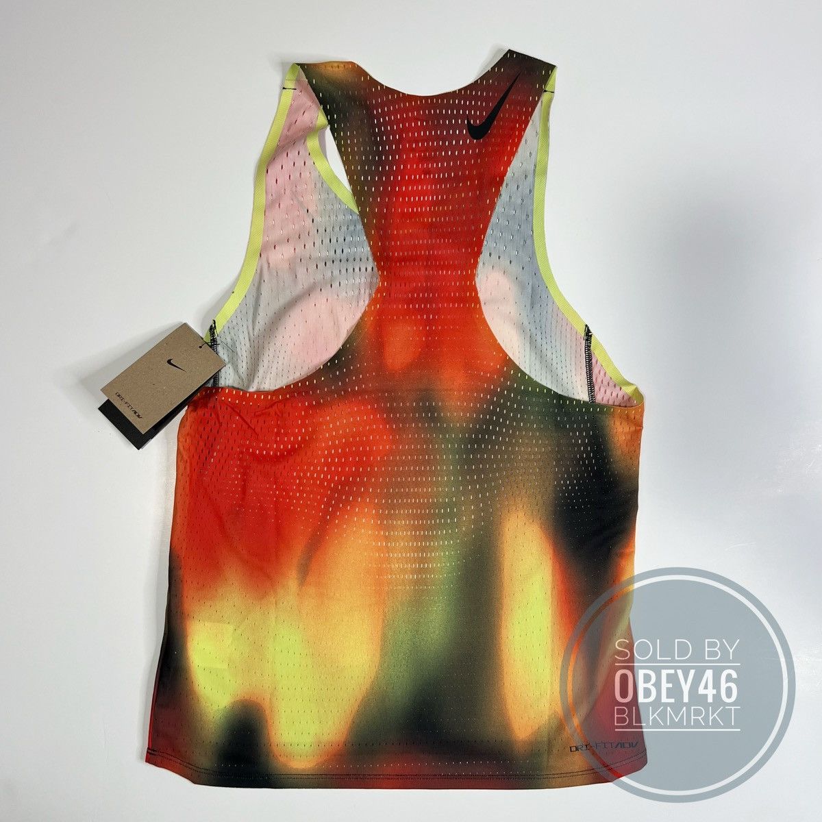 Nike Nike AeroSwift Elite Entry ADV Running Tank Top Singlet S Size US S / EU 44-46 / 1 - 2 Thumbnail