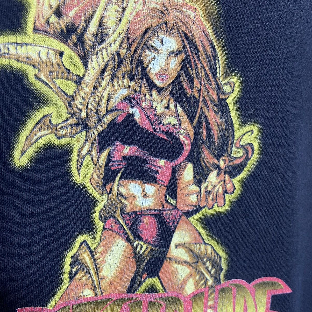 Anime Vintage 90s Witchblade Comics Anime T-Shirt Size US L / EU 52-54 / 3 - 5 Thumbnail