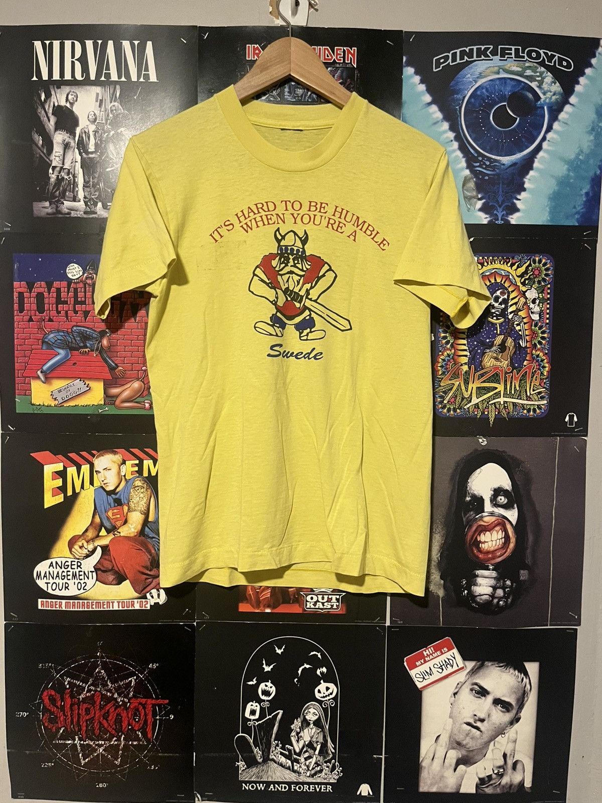 Other Vintage 70’s “It’s Hard To Be Humble When You’re Swede” tee Size US S / EU 44-46 / 1 - 1 Thumbnail