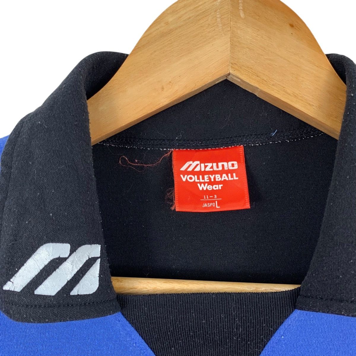 Mizuno Vintage 90s MIZUNO HITACHI #12 Volleyball Wear Tshirt Size US L / EU 52-54 / 3 - 4 Thumbnail