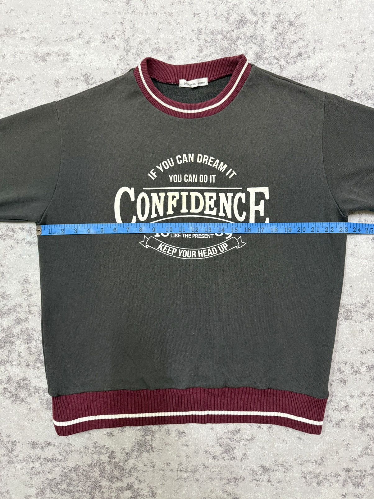 Vintage Vintage Confidence Brown Colar Sweatshirt Size US M / EU 48-50 / 2 - 13 Thumbnail