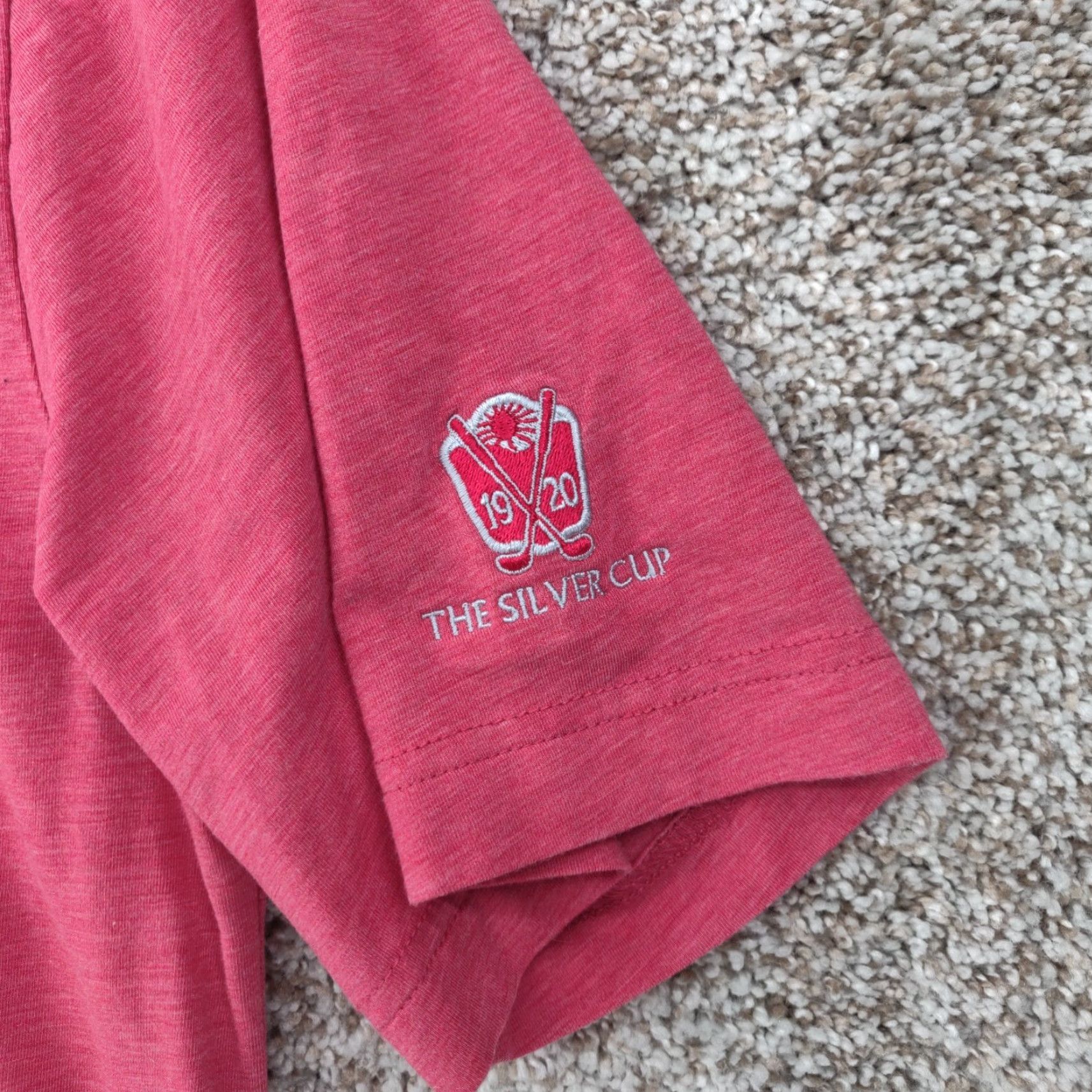 johnnie-O johnnie-O Polo Shirt Mens M Red Linxter Short Sleeve Logo Golf Size US M / EU 48-50 / 2 - 4 Thumbnail
