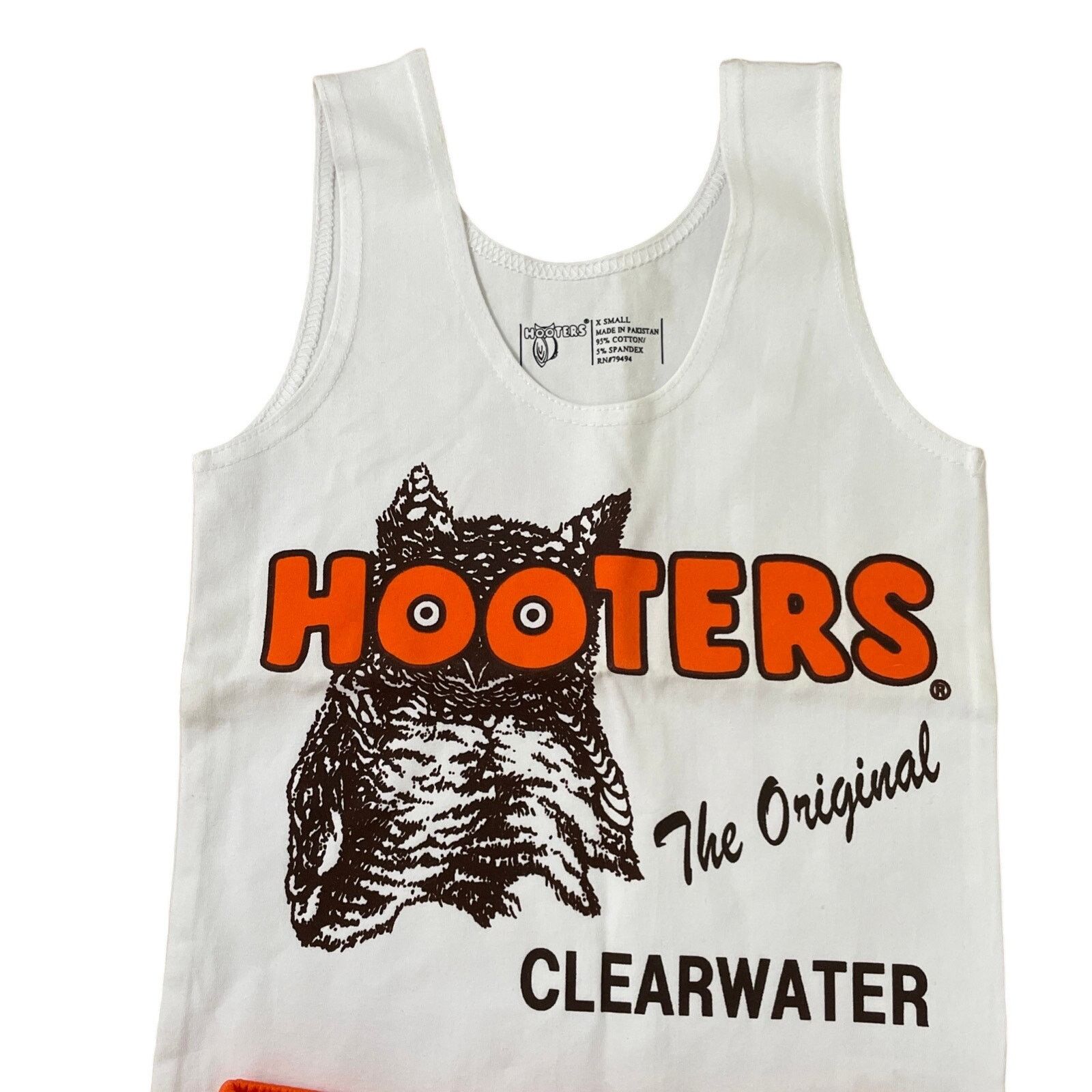 Other New Women’s Hooters Vintage Uniform Tank Shorts Fla Xs/Xxxs Size XXS / US 00 / IT 34 - 3 Thumbnail