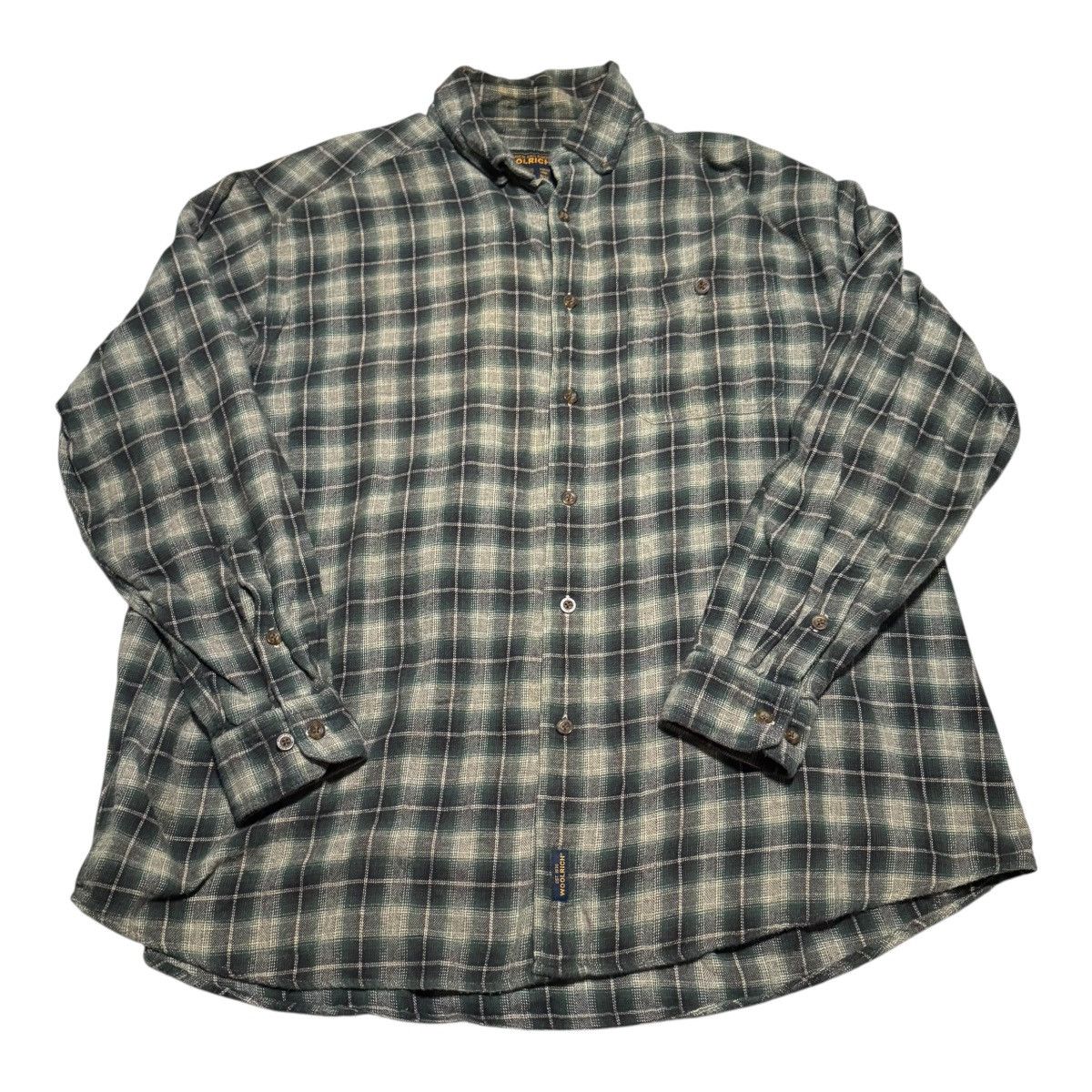 Woolrich Woolen Mills Woolrich Flannel Plaid Casual Button Down Shirt XL Oversized Size US XL / EU 56 / 4 - 1 Thumbnail