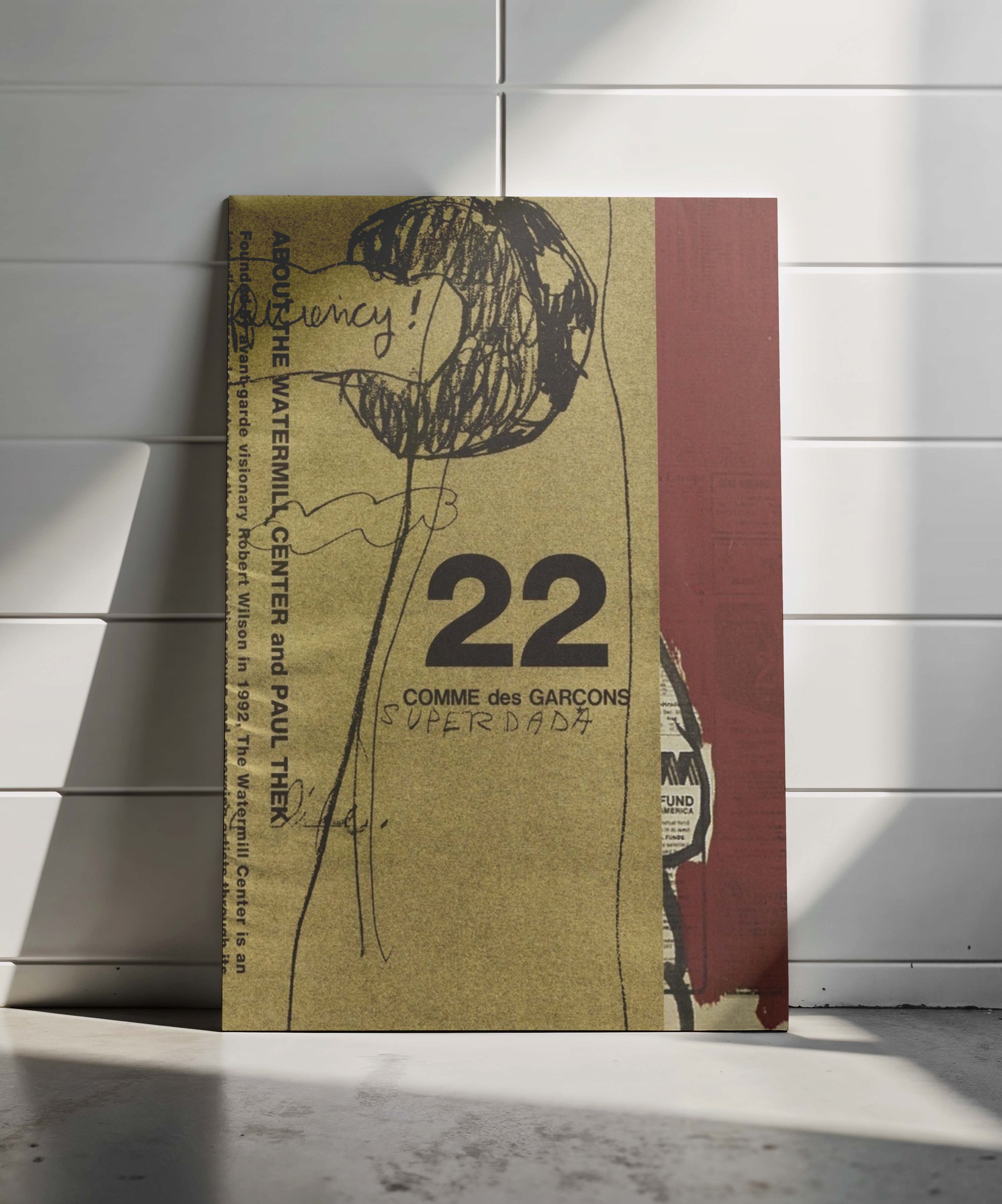Comme des Garcons Comme Des Garcons Poster Gift Vintage Archive Art Book Logo Size ONE SIZE - 4 Thumbnail