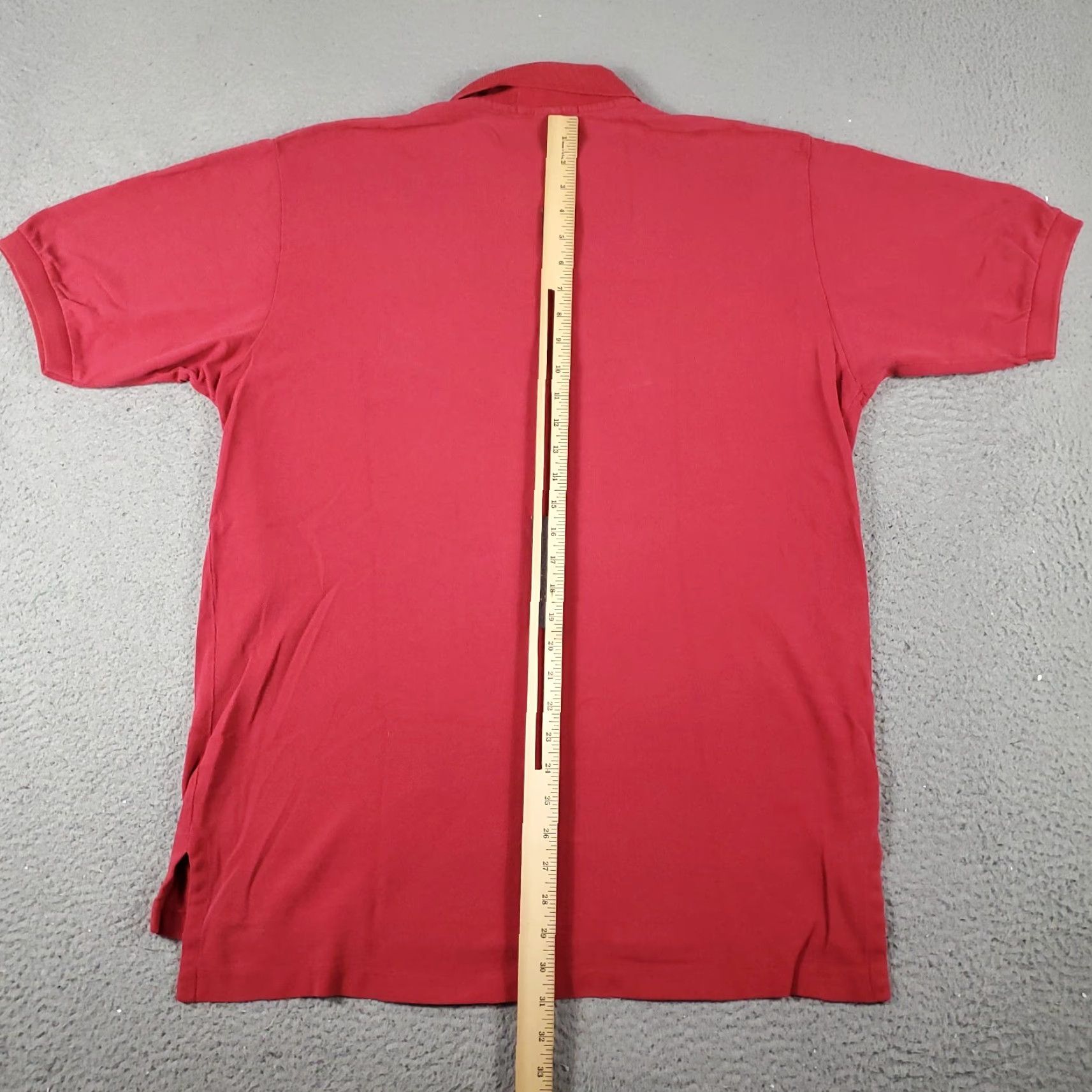 Ralph Lauren VINTAGE Ralph Lauren Polo Shirt Mens Large Red Pony Casual Short Sleeve Shirt Adult Large Red Polo Mens Size US L / EU 52-54 / 3 - 5 Thumbnail