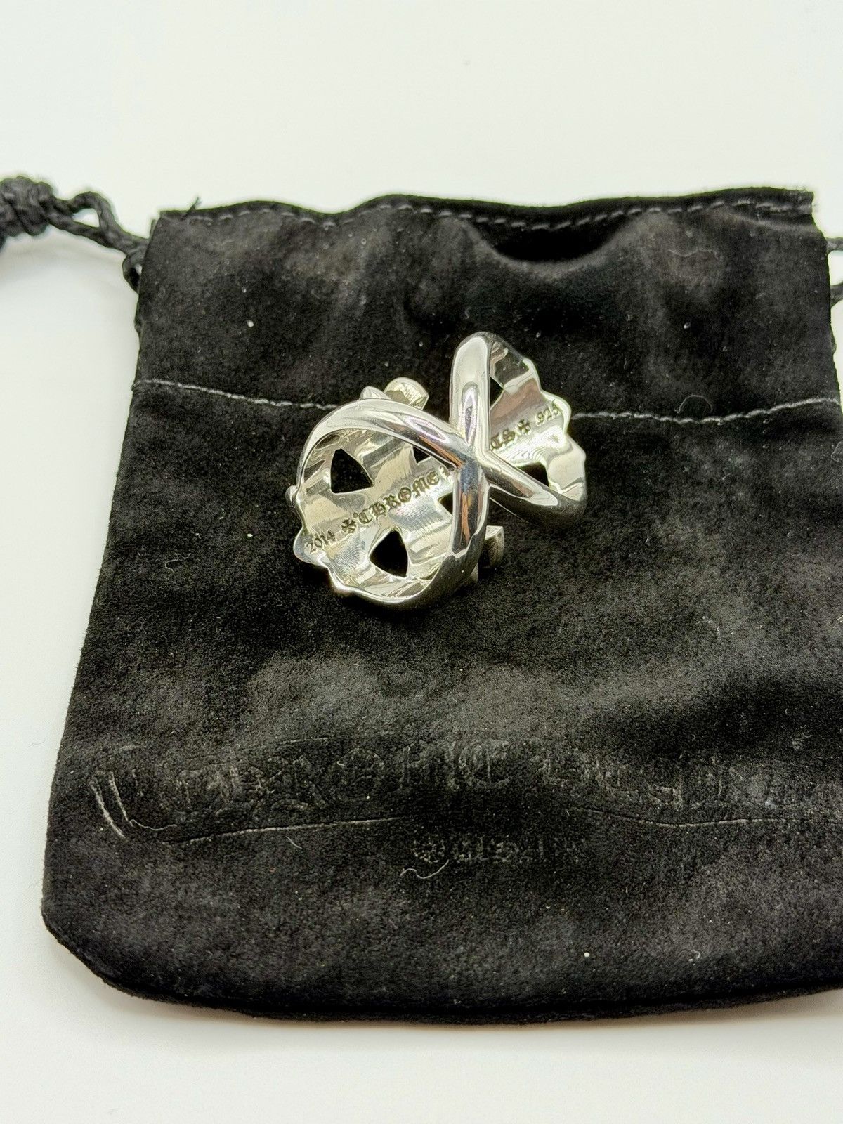 Chrome Hearts Chrome Hearts Infinity Ring Silver Size 8 Size ONE SIZE - 8 Thumbnail