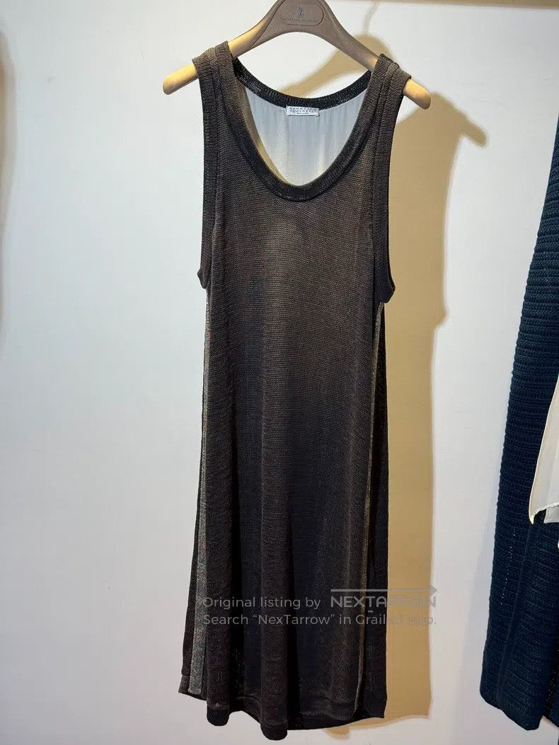 Brunello Cucinelli Brunello Cucinelli Dress Size L / US 10 / IT 46 - 1 Thumbnail