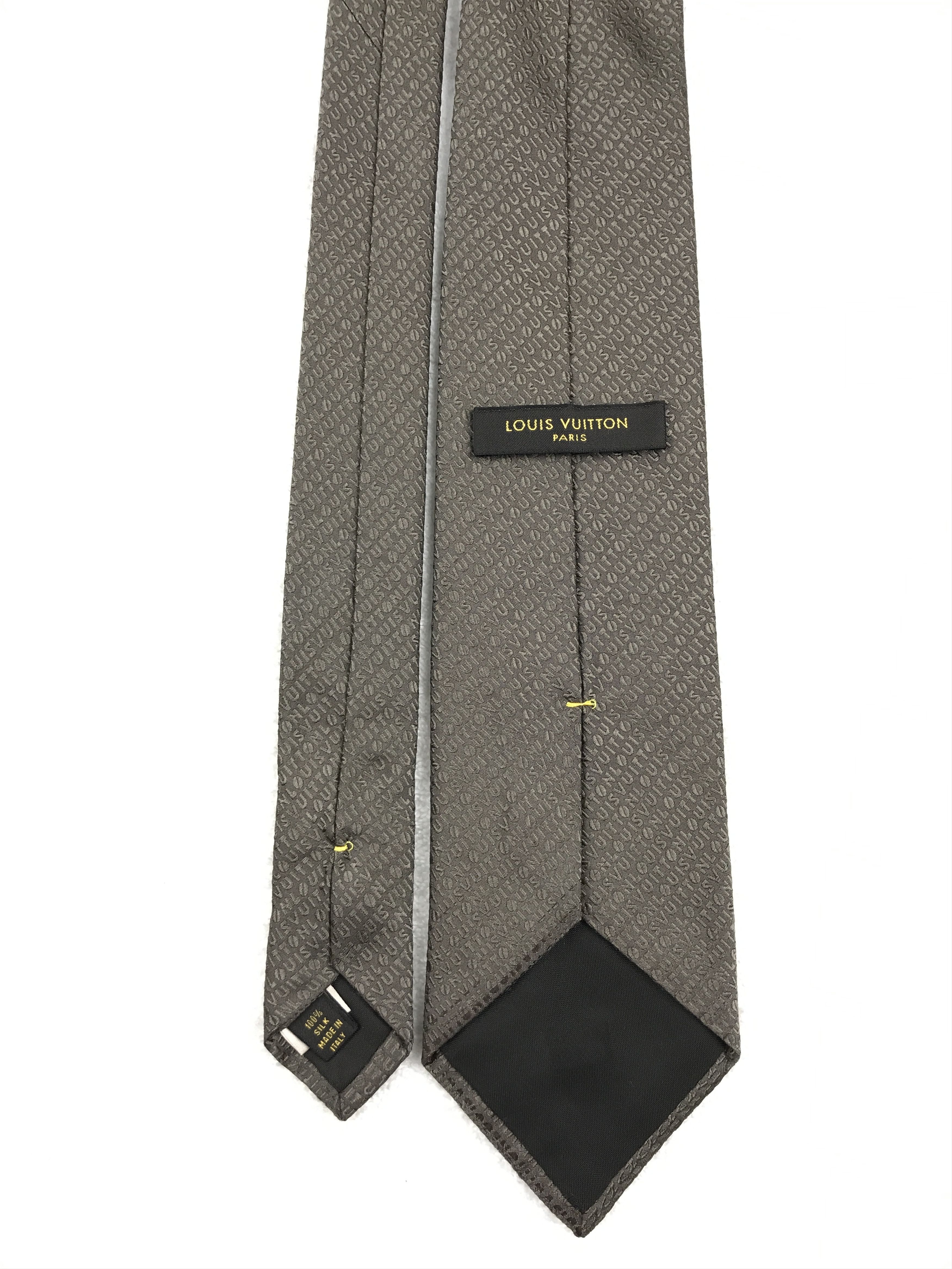 Designer × Louis Vuitton Louis Vuitton Silk Necktie Size ONE SIZE - 4 Thumbnail