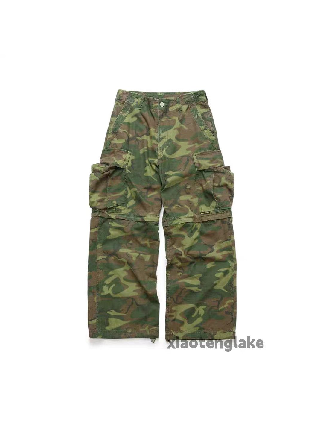 Vintage zx vintage wide Leg paratrooper military combat pants Size US 30 / EU 46 - 4 Thumbnail