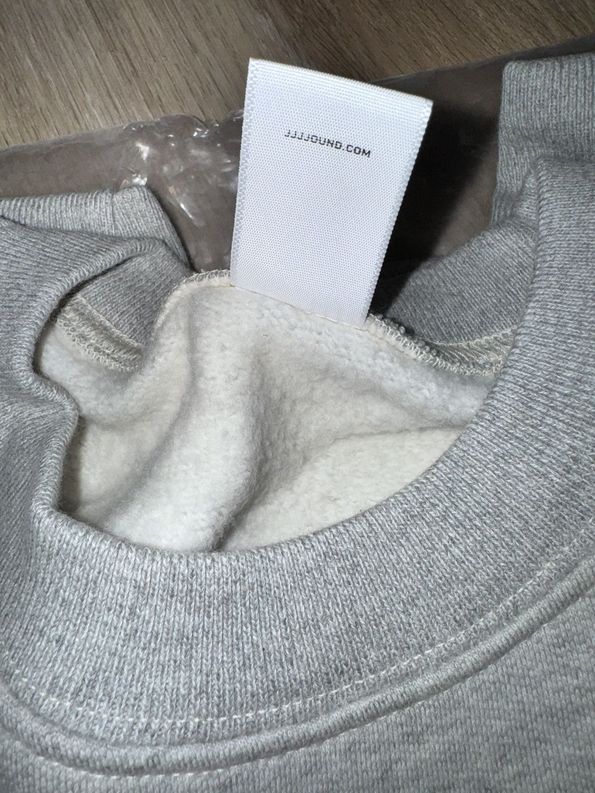 JJJJound JJJJound J/90 Crewneck Grey Size US XL / EU 56 / 4 - 5 Thumbnail