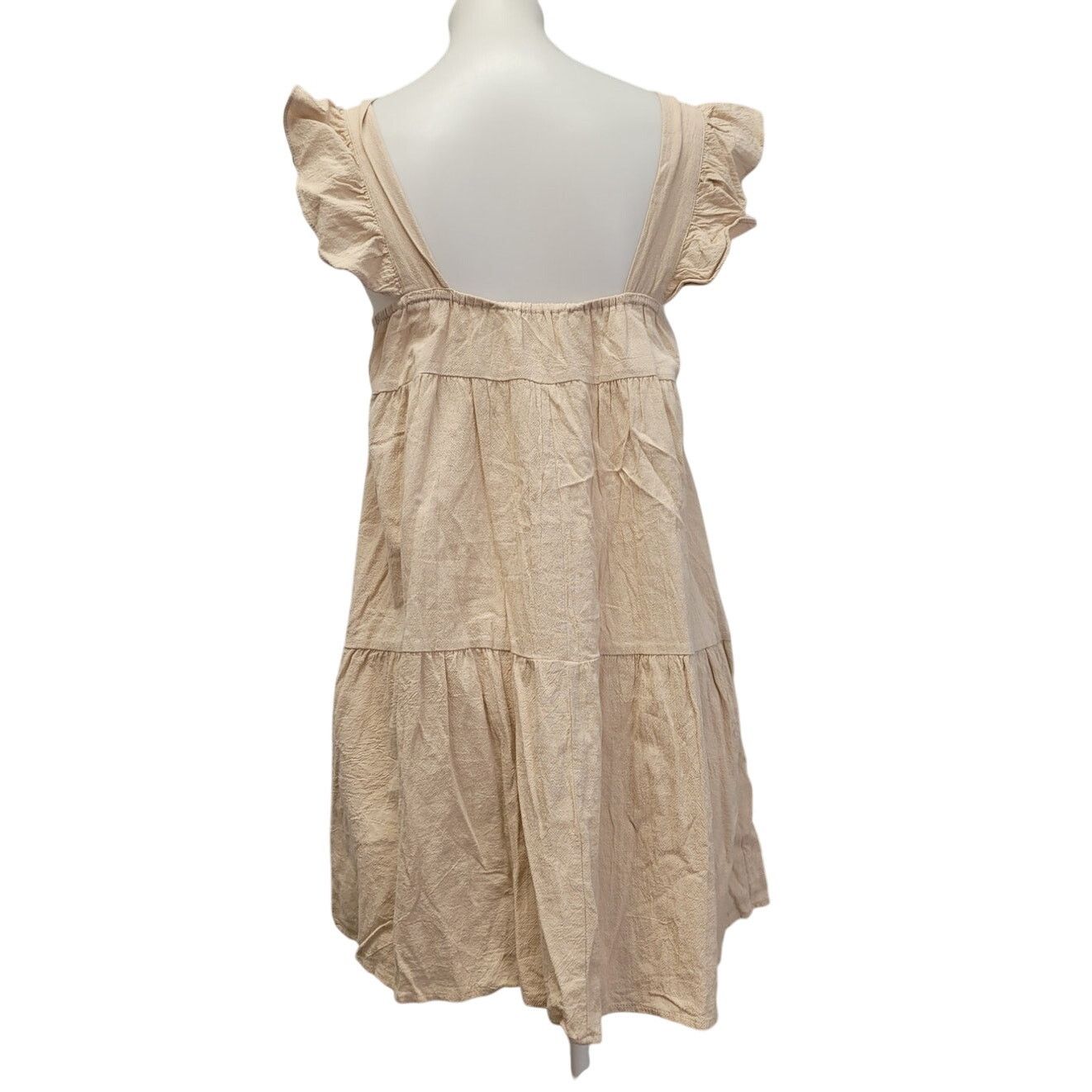 Shein Shein Womens Size 6 Polyester Tiered A Line Prairie Dress Size M / US 6-8 / IT 42-44 - 4 Thumbnail