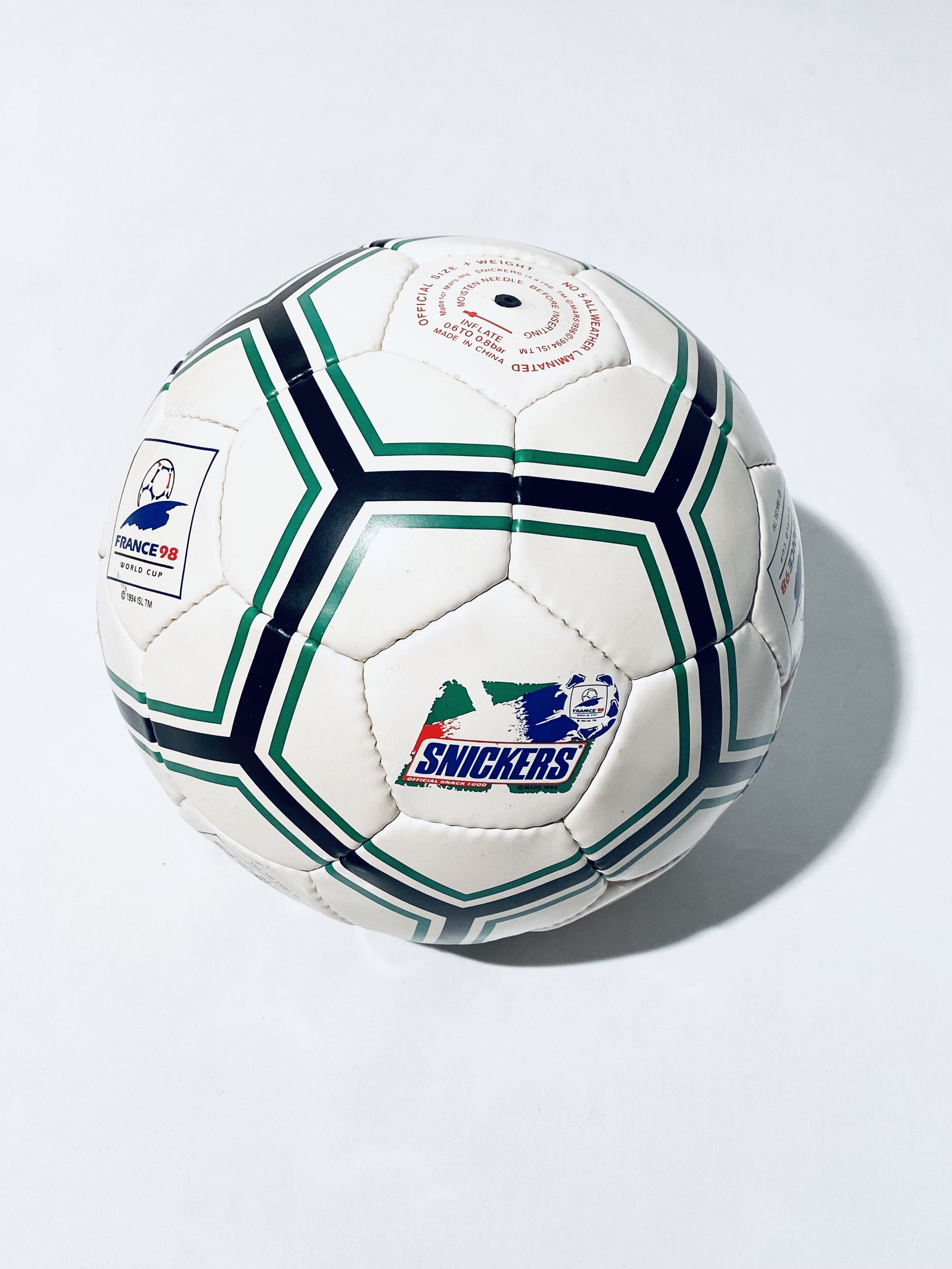 Vintage Snickers France 98 World Cup Soccer Merchandise Size ONE SIZE - 1 Thumbnail