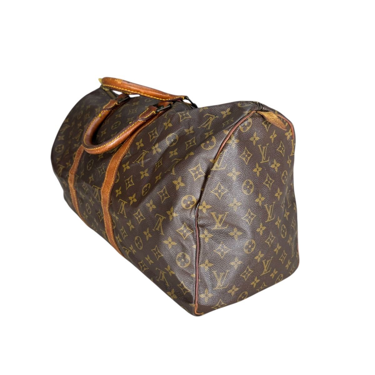 Louis Vuitton 🔥80s LOUIS VUITTON 1988 MONOGRAM KEEPAL 45 HANDBAG Size ONE SIZE - 5 Thumbnail