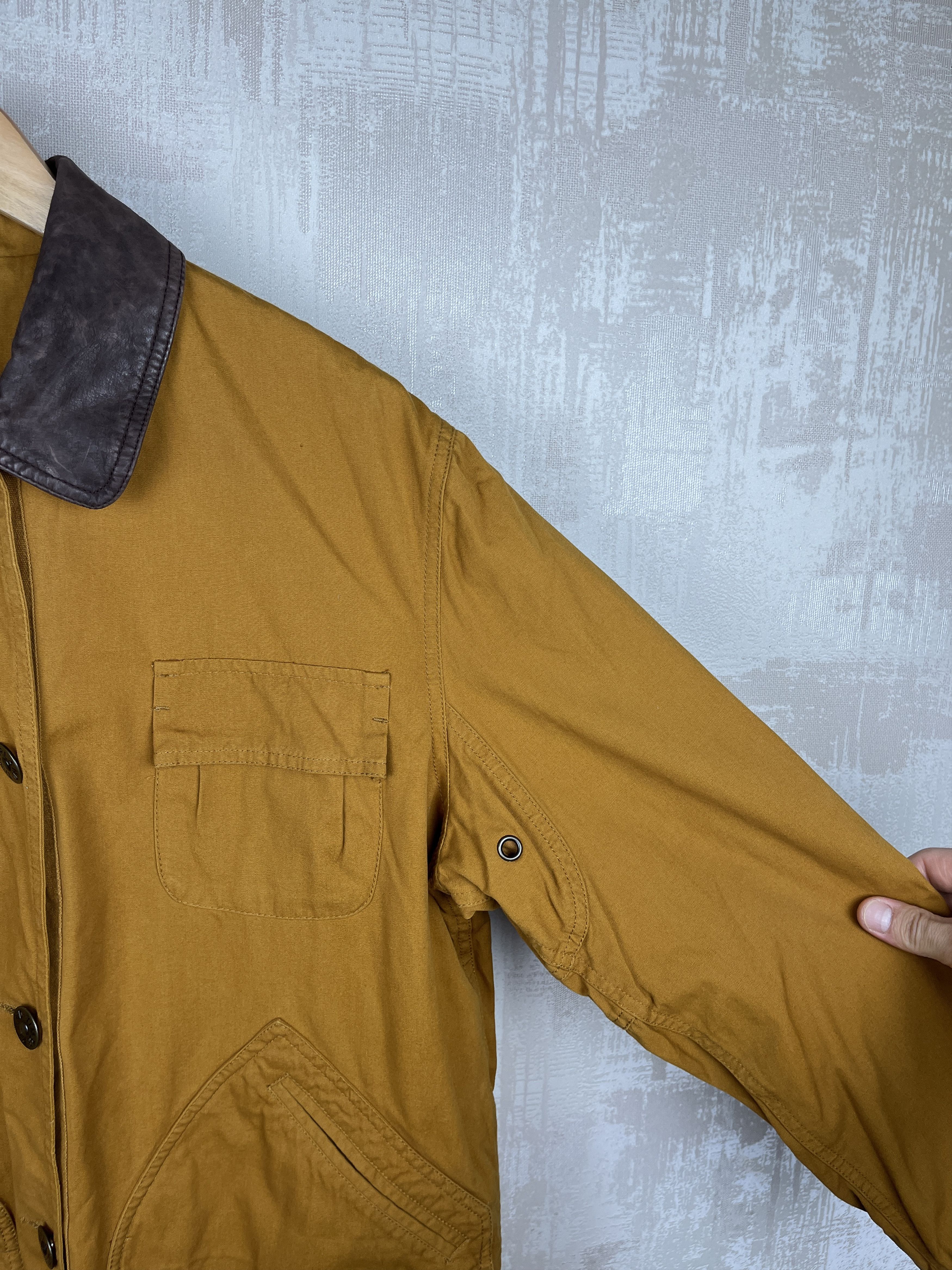 Timberland Timberland Jacket Leather Collar Barn Coat Chore Hunting Size S / US 4 / IT 40 - 13 Thumbnail