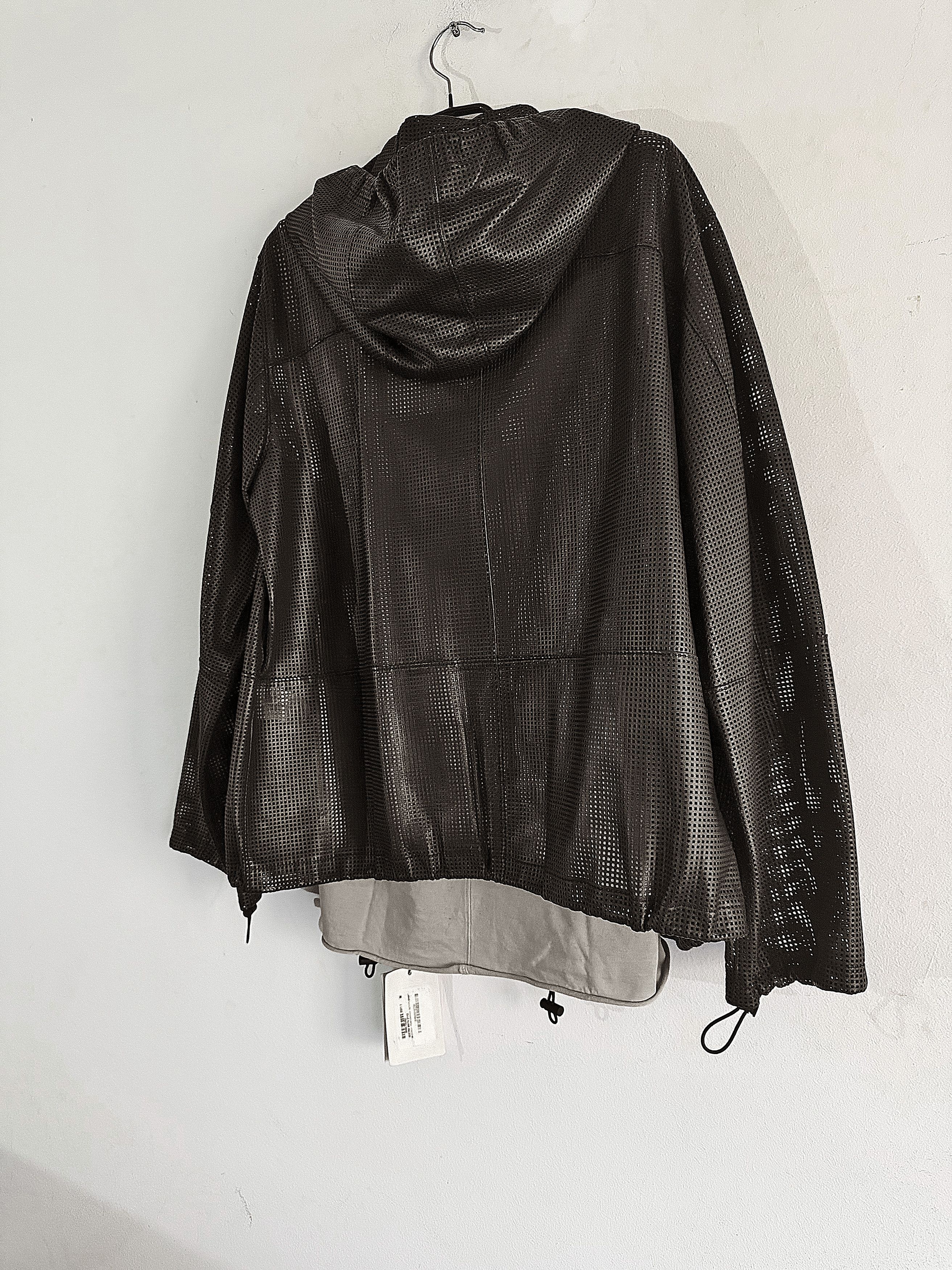 Bottega Veneta Retail $4800 Hooded Semiplonge Leather Jacket Size US M / EU 48-50 / 2 - 4 Thumbnail