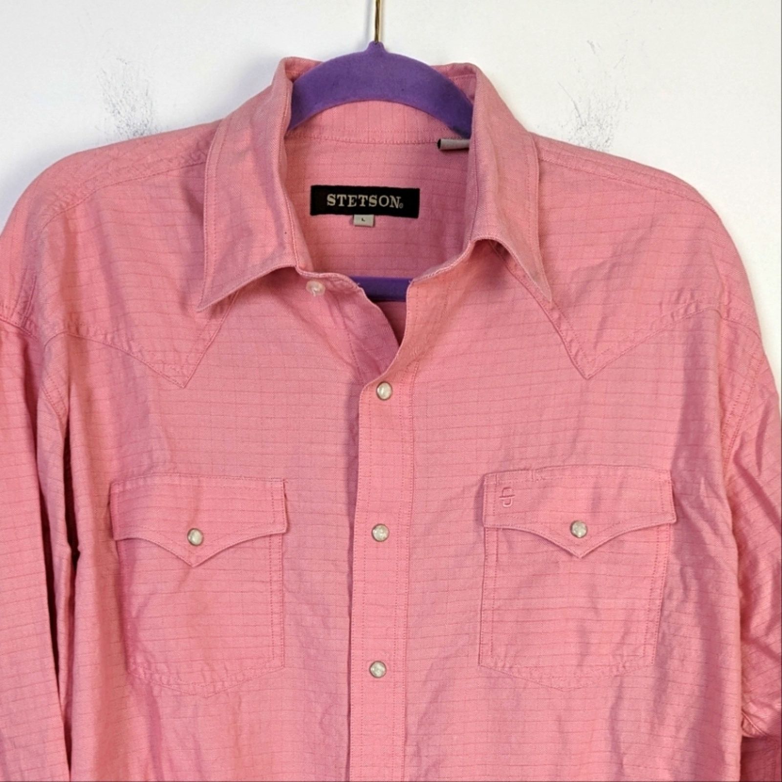 Stetson Stetson Western Button Front Shirt L Size US L / EU 52-54 / 3 - 3 Thumbnail