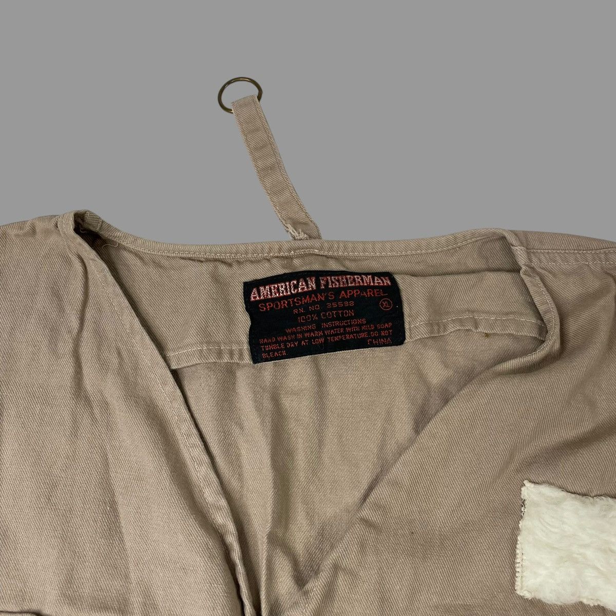 Vintage Vintage 1980s fisherman cargo cropped hunting vest Size US S / EU 44-46 / 1 - 4 Thumbnail