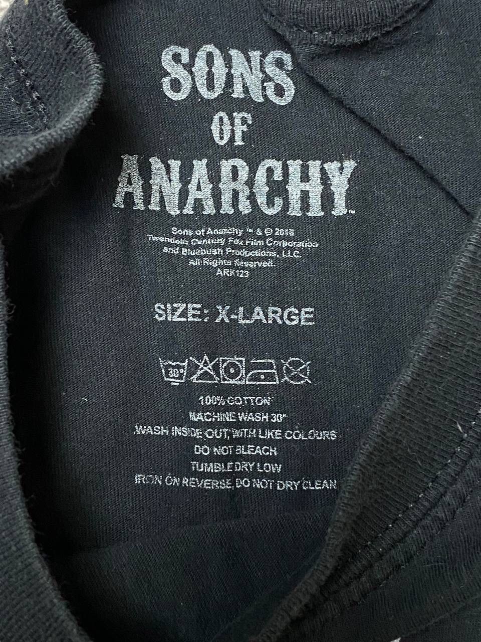 Band Tees × Vintage Sons of Anarchy T-Shirt Size XL 2016 Size US XL / EU 56 / 4 - 7 Thumbnail