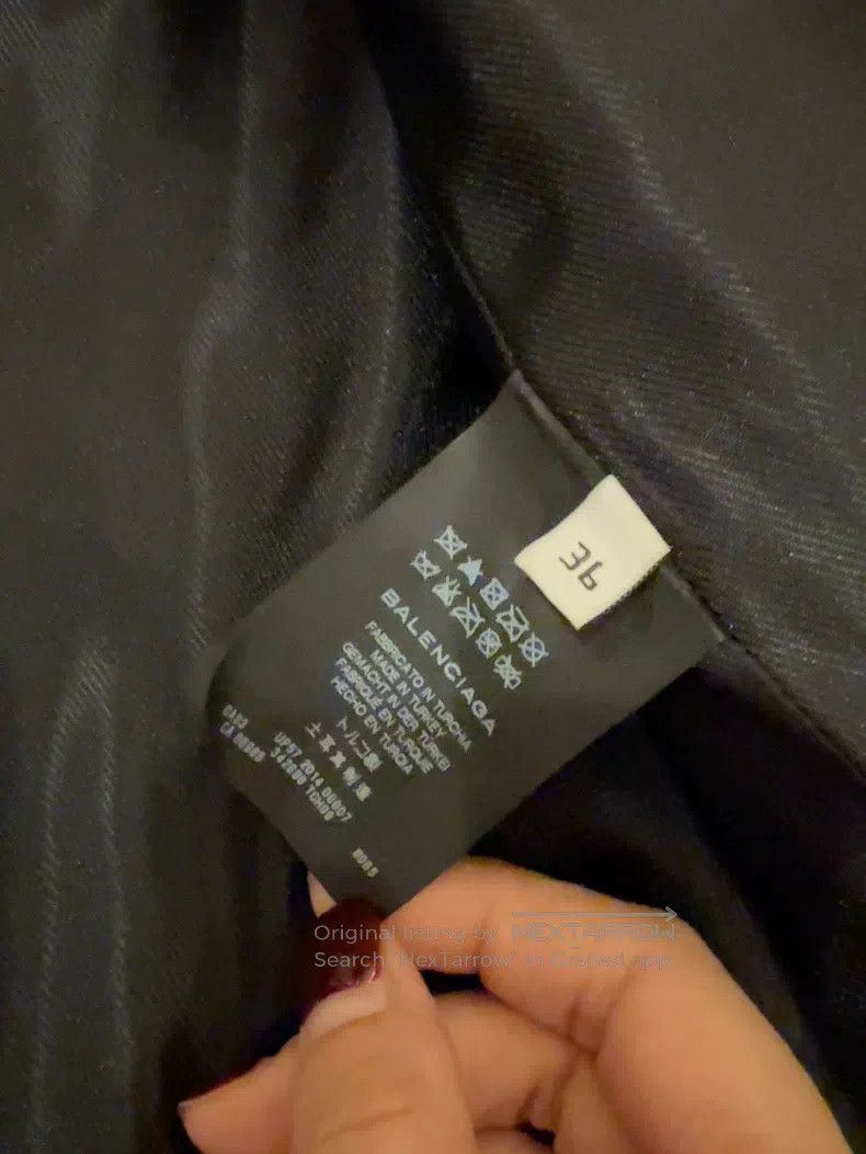 Balenciaga Balenciaga Classic leather jacket Size XS / US 0-2 / IT 36-38 - 3 Thumbnail