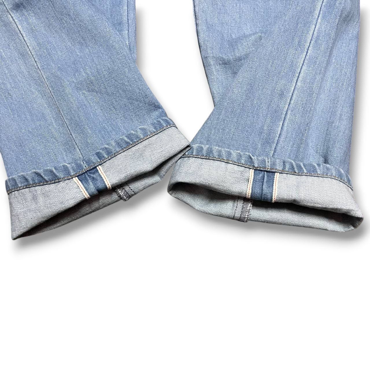 Issey Miyake × Japanese Brand × Ne-Net Ne-Net Selvedge Hybrid Patchwork Denim Jeans Pants Size US 31 - 9 Thumbnail