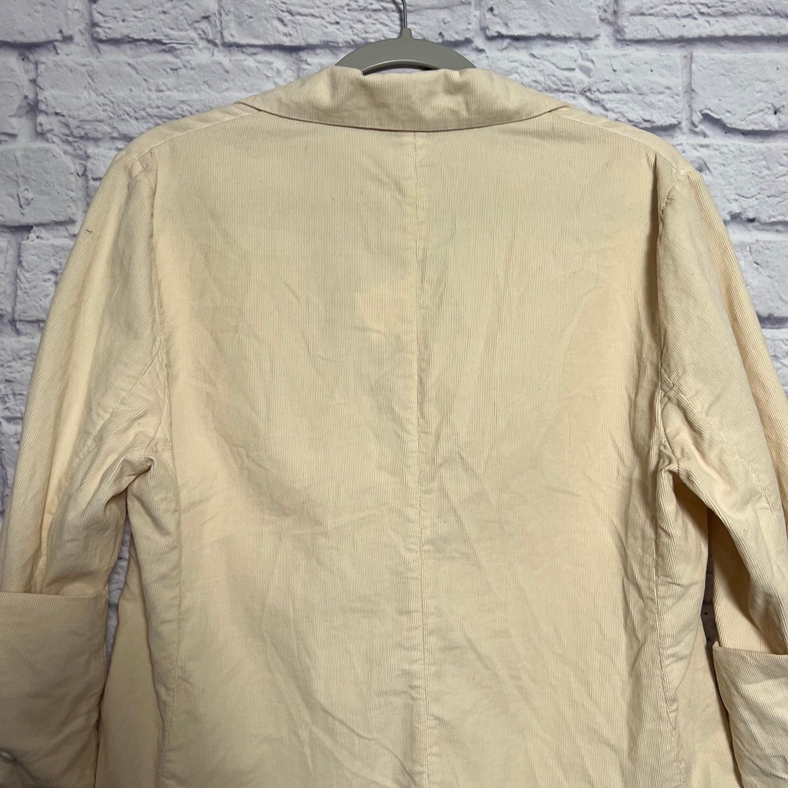 Other Stark X Allan Corduroy Blazer Cream Beige Size M NWT Size M / US 6-8 / IT 42-44 - 10 Thumbnail
