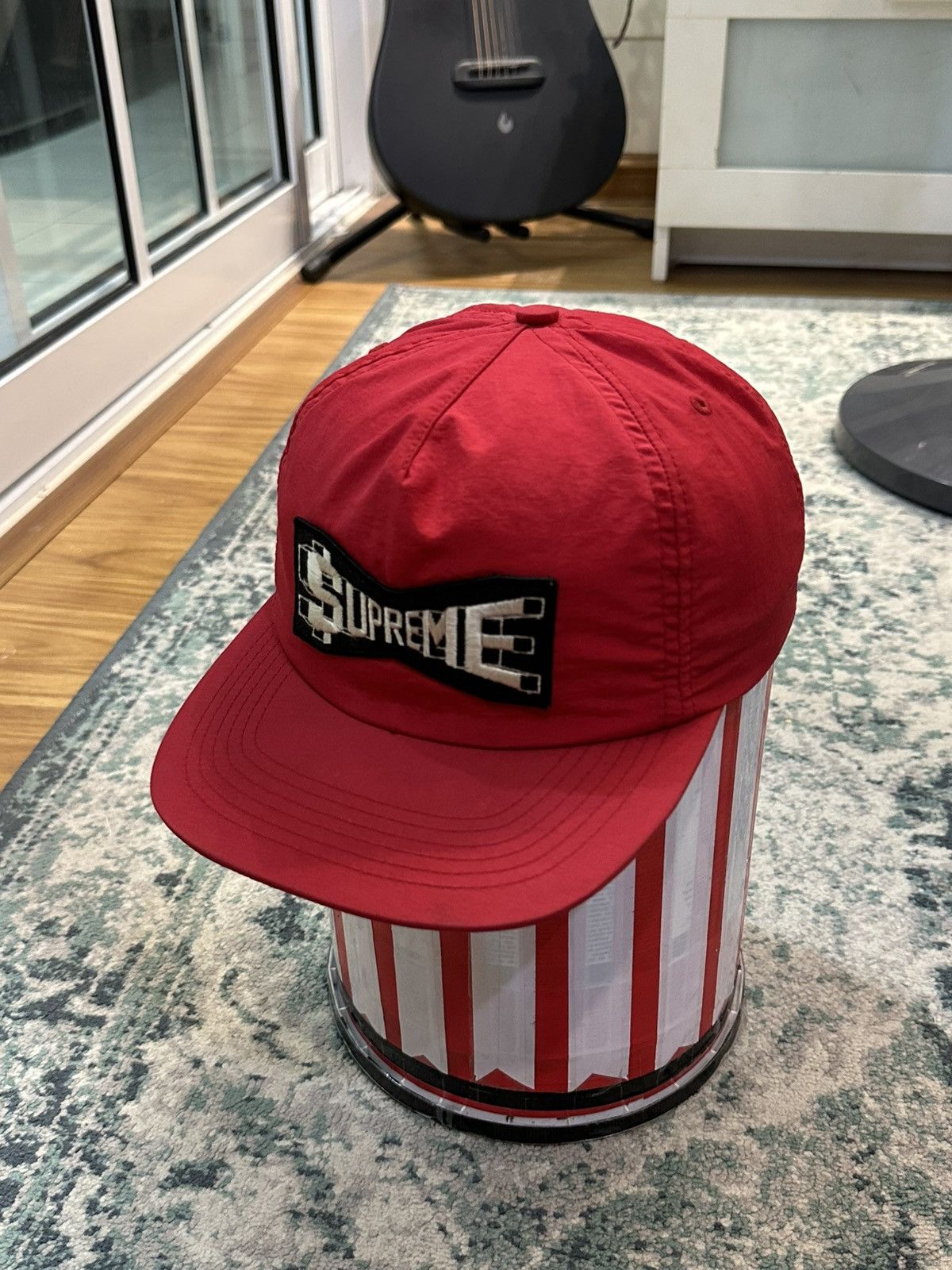 Supreme SS17 Supreme Skew Nylon 5-Panel Money Hat Size ONE SIZE - 3 Thumbnail