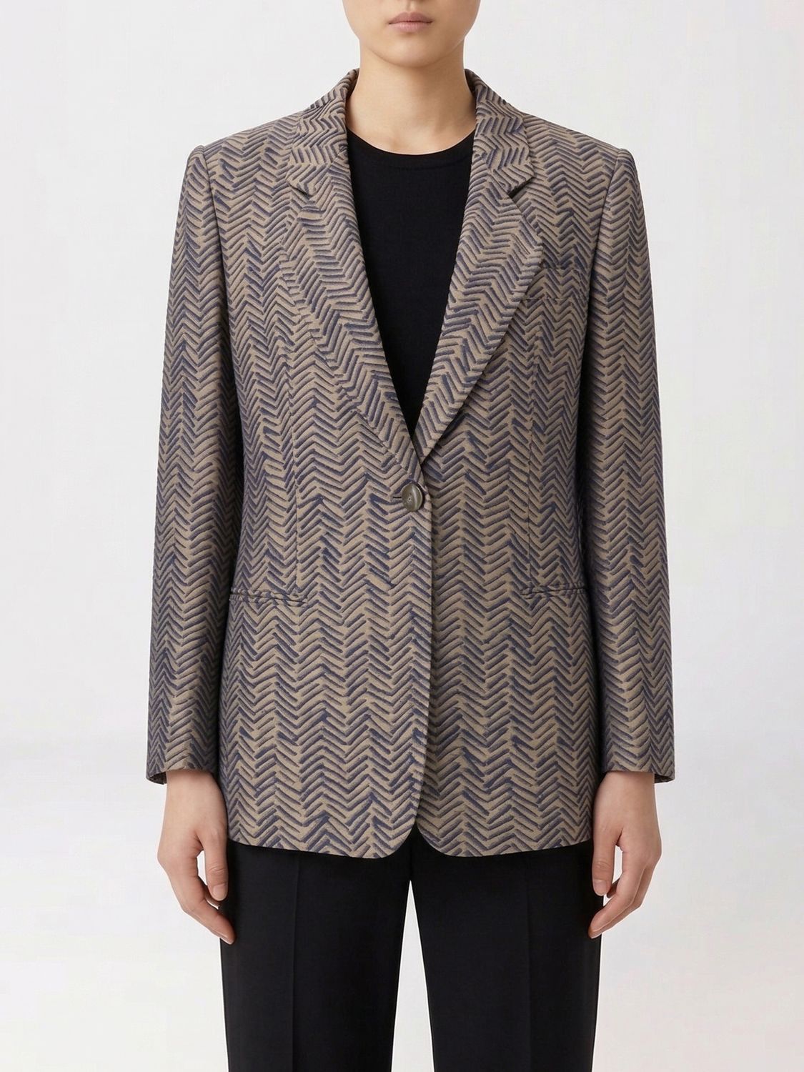 Giorgio Armani Giorgio Armani Jacket Woman Blue Size M / US 6-8 / IT 42-44 - 1 Thumbnail