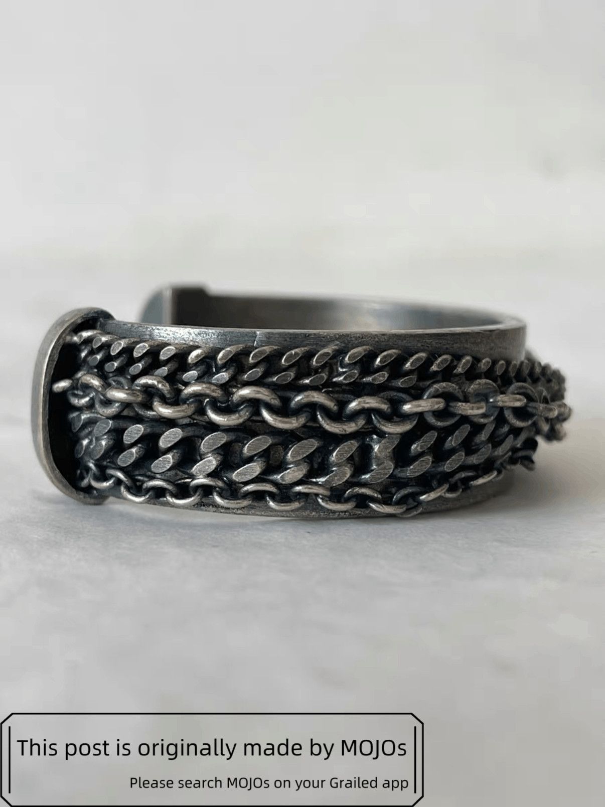 Jean Paul Gaultier Jean Paul Gaultier Chain Silver Bracelet mojos5613 Size ONE SIZE - 2 Thumbnail