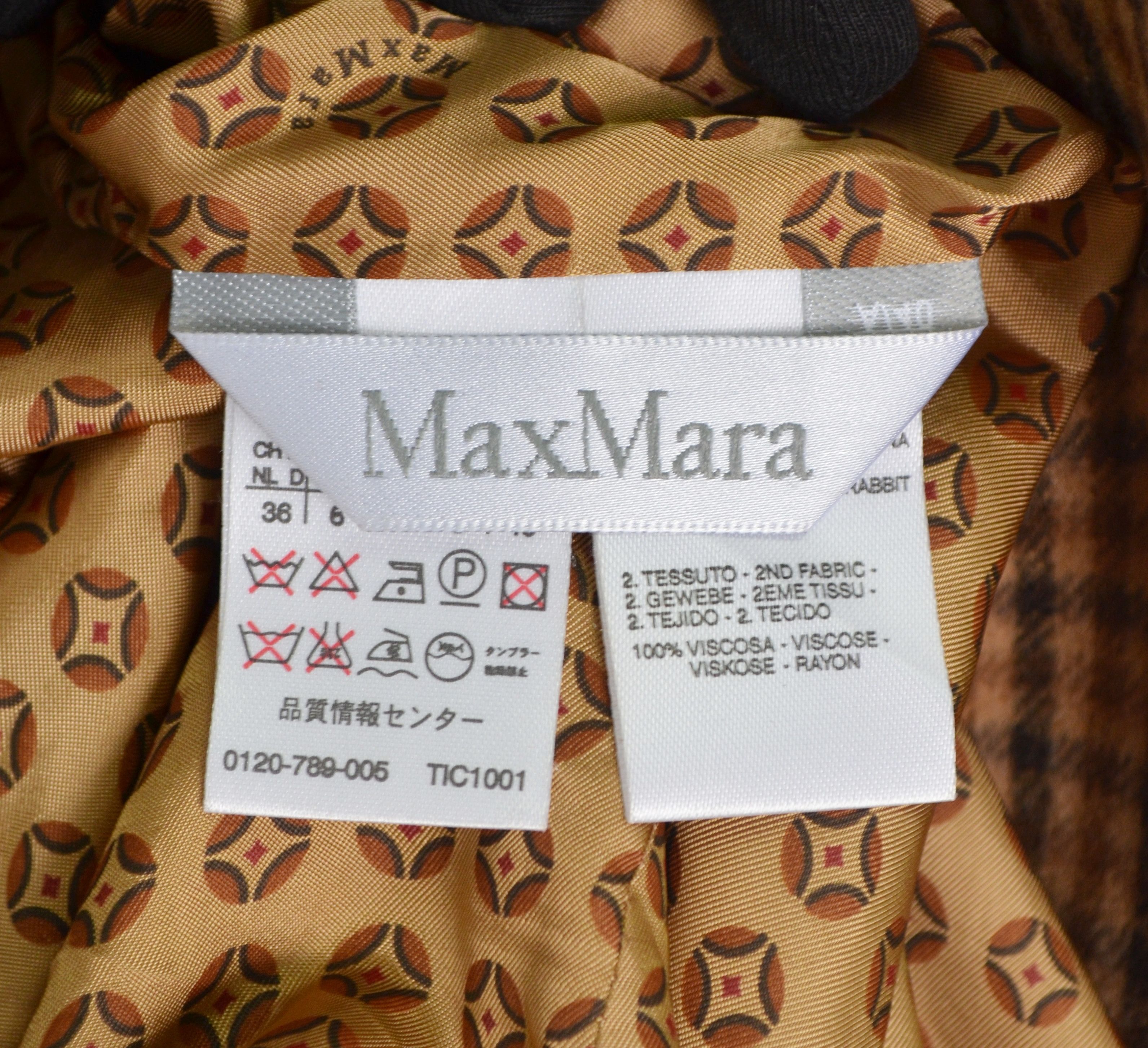Designer × Max Mara Max Mara Check Brown Wool Angora Blazer Jacket Size US6 Size M / US 6-8 / IT 42-44 - 15 Thumbnail