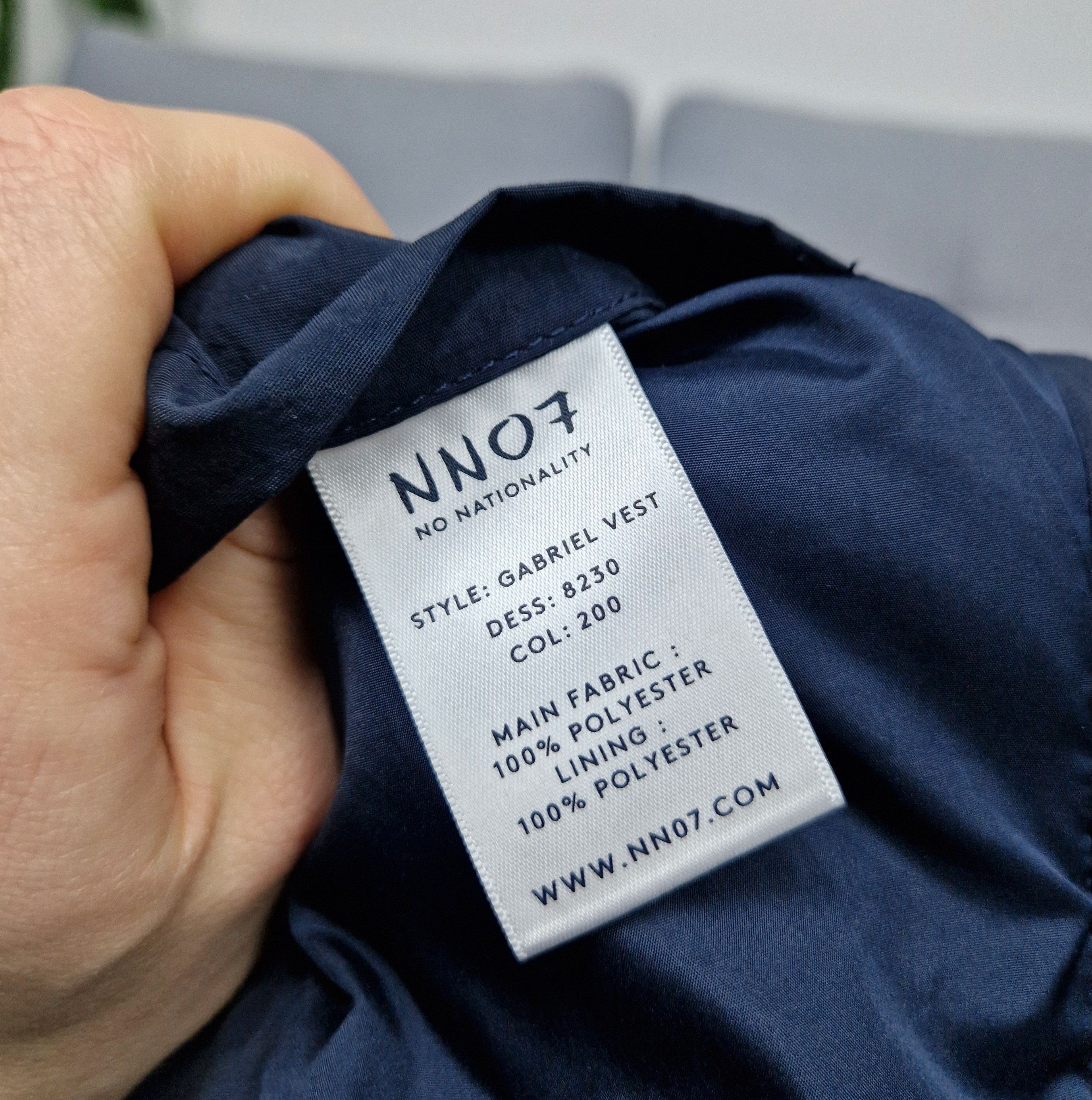 NN07 NN07 Gabriel Vest men's quilted jacket vest navy Size US L / EU 52-54 / 3 - 5 Thumbnail