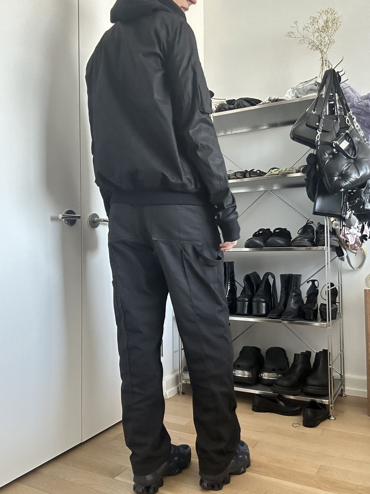 Rick Owens Drkshdw Rick Owen’s DrkShdw Dirt Bomber Jacket Size US M / EU 48-50 / 2 - 3 Thumbnail