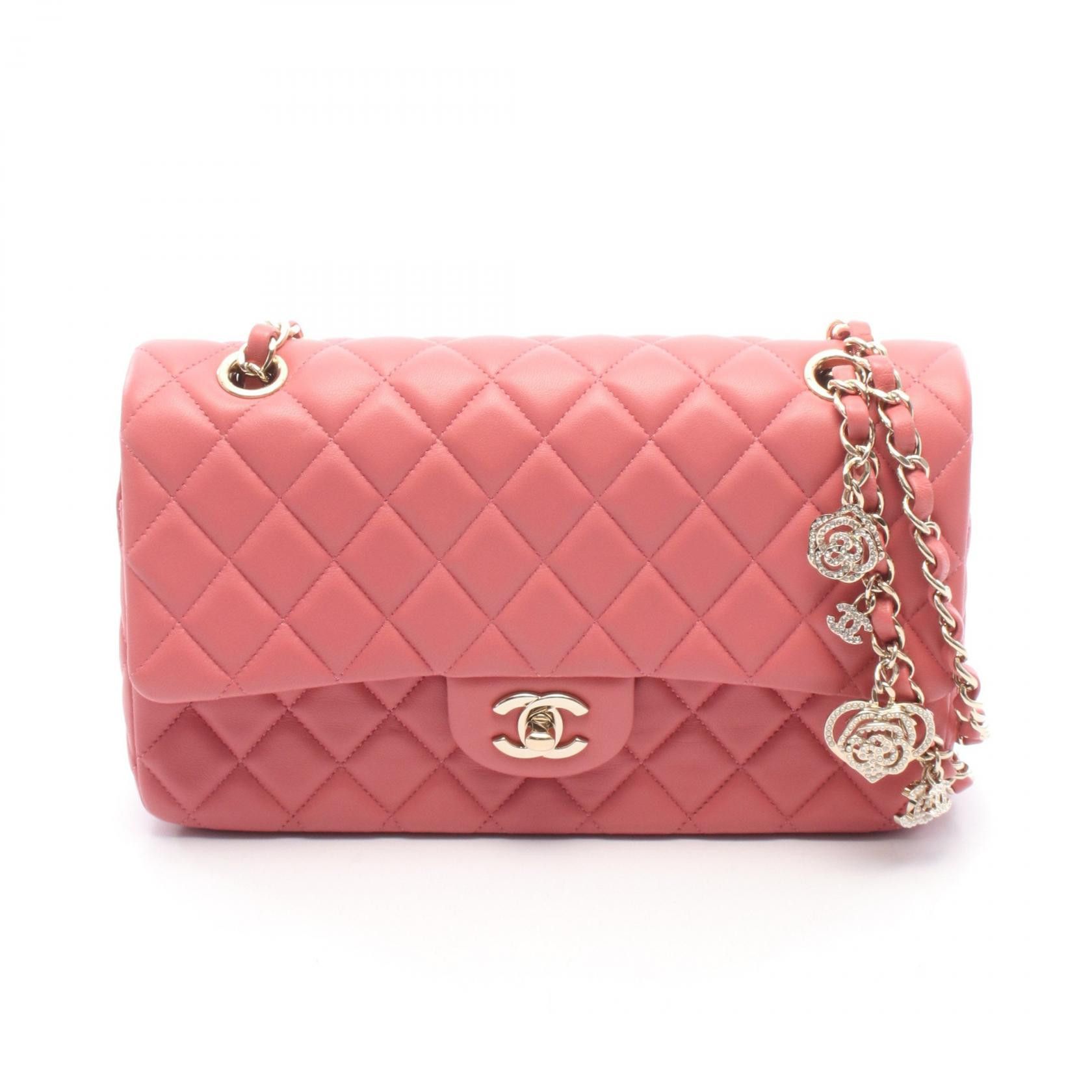 Chanel Chanel Chanel Matelasse Leather Shoulder Bag Leather Shoulder Bag A90214 DUTY FREE for USA Size ONE SIZE - 1 Thumbnail